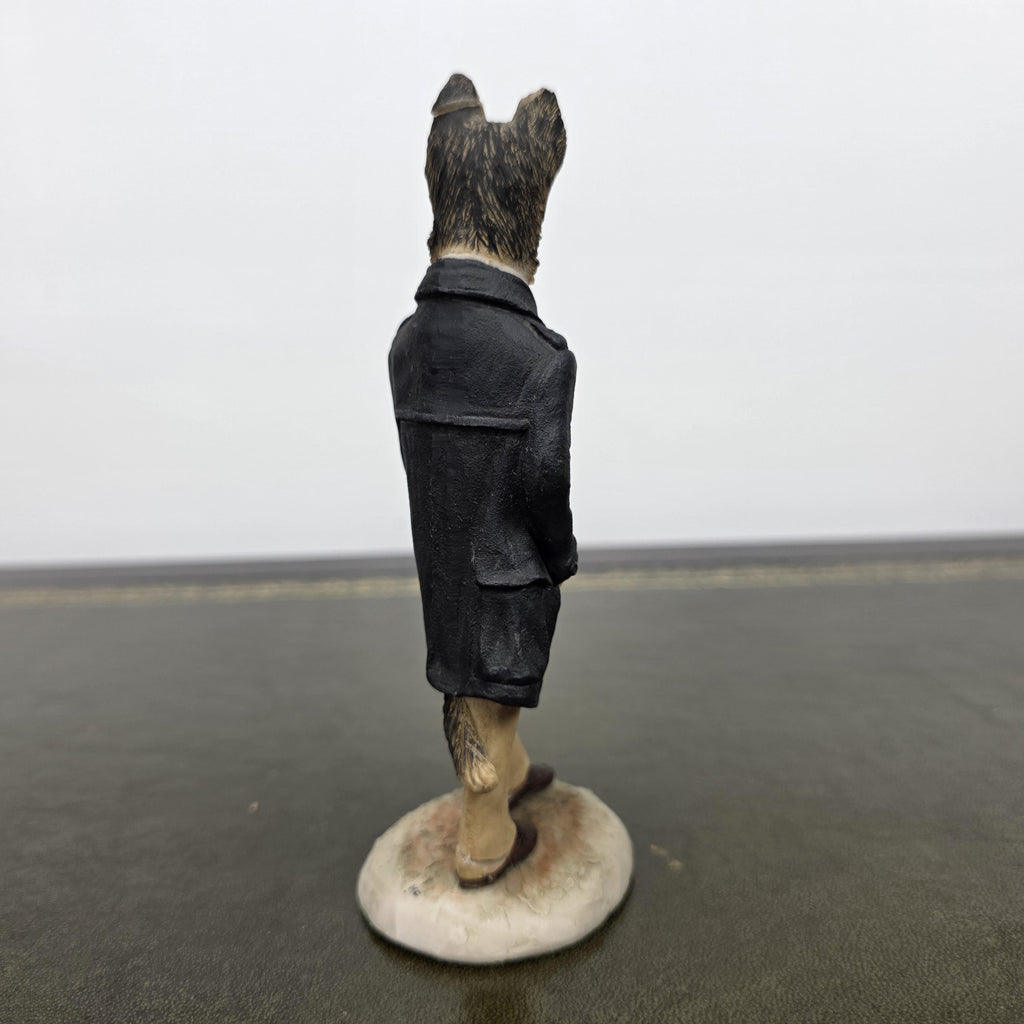 Vintage Country Companions Dog Gentleman Figurine | Robert Harrop England Collectible Resin Animal Ornament Decor