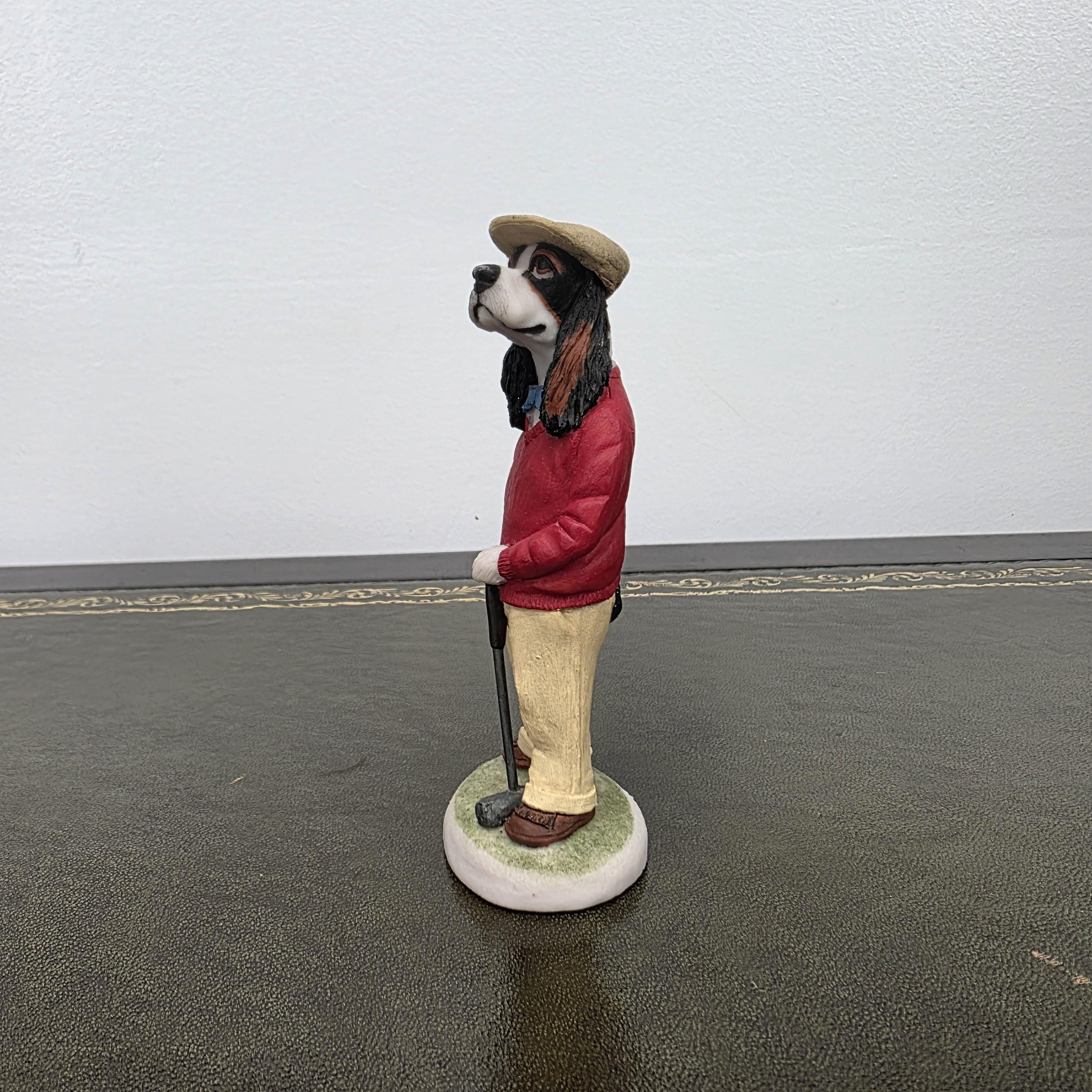 American Cocker Dog Figurine Country Companions Robert Harrop CC38 Vintage British Decor Sculpture