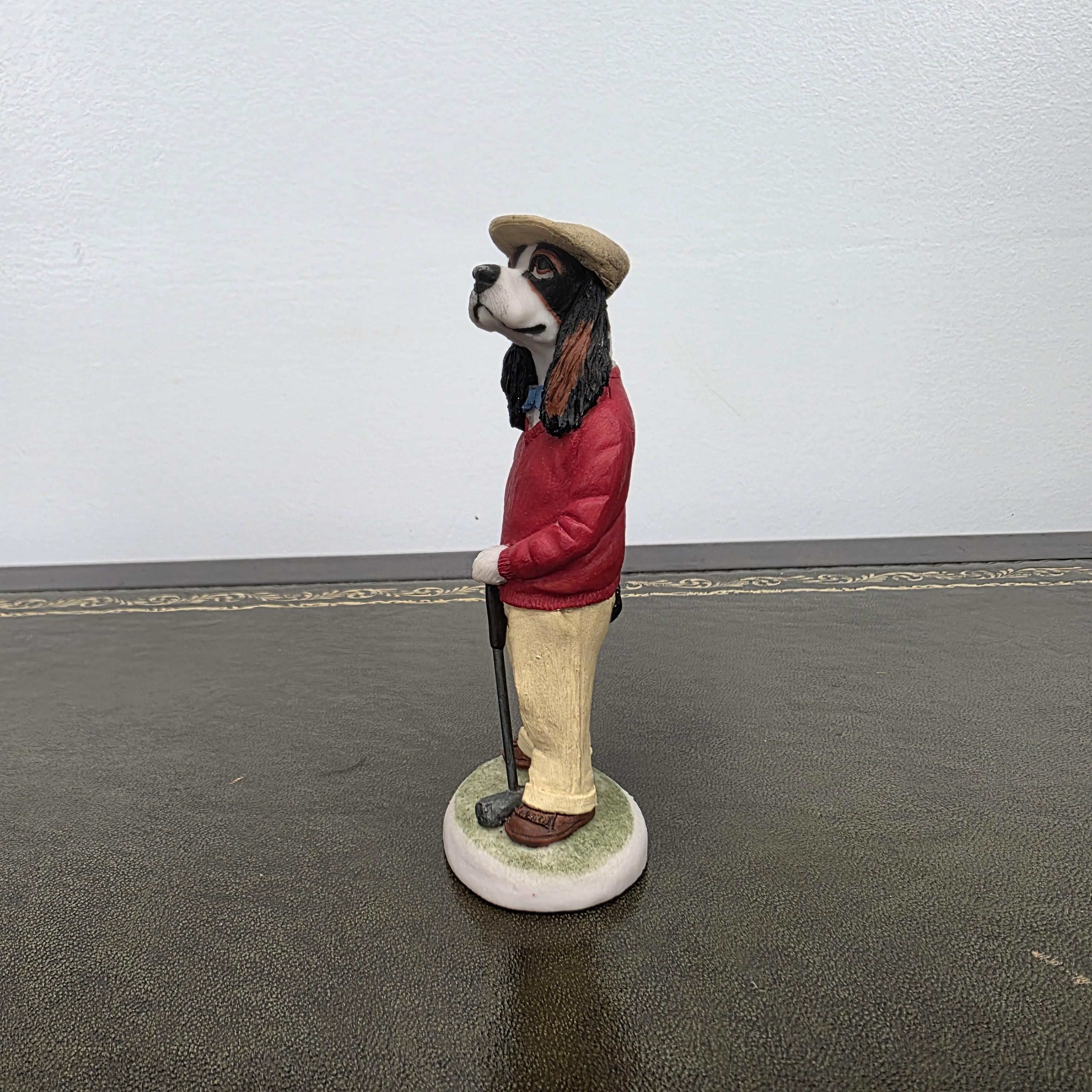 American Cocker Dog Figurine Country Companions Robert Harrop CC38 Vintage British Decor Sculpture