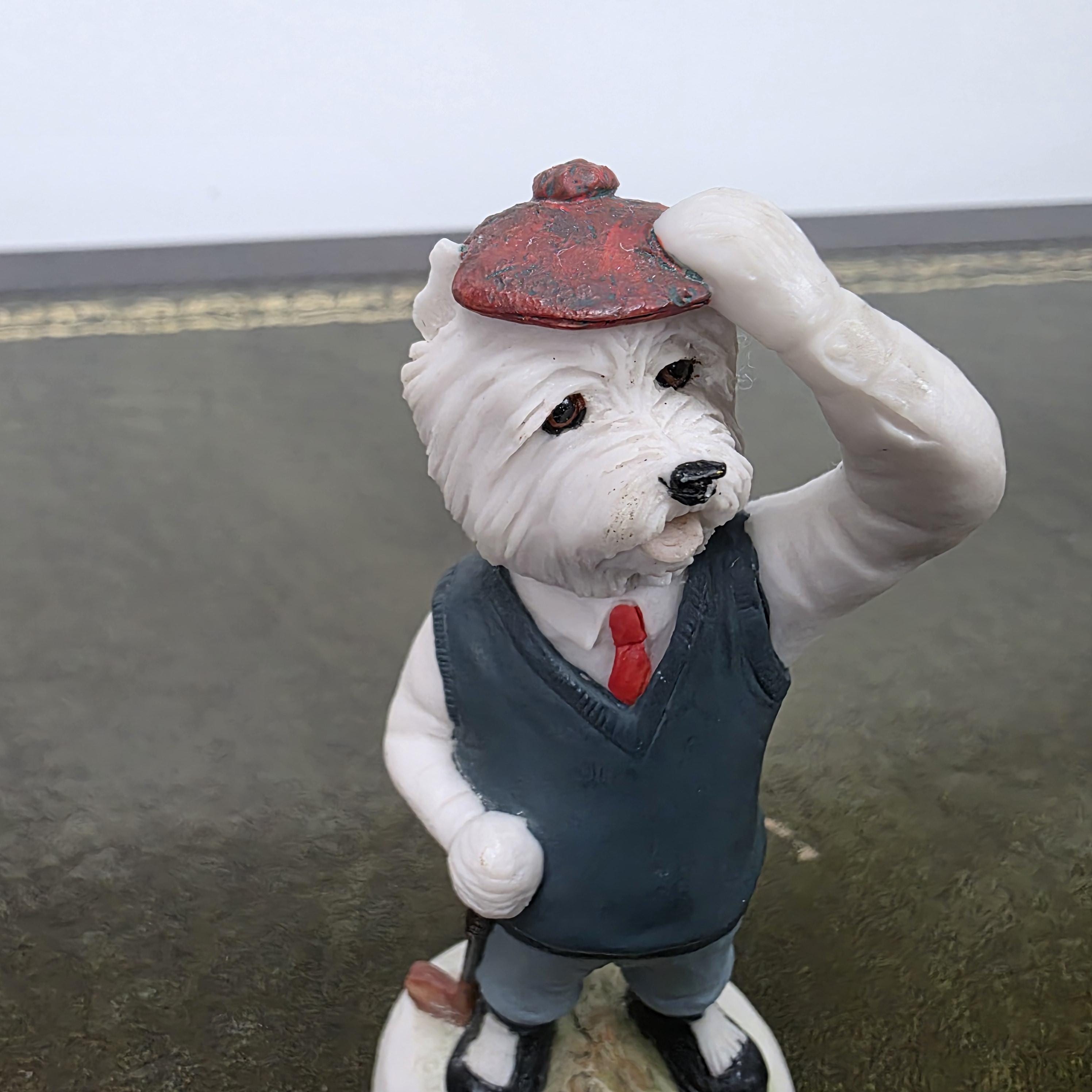 Terrier Dog Figurines Country Companions Robert Harrop CC23a CC25b CC25e Vintage Resin Collectible Set