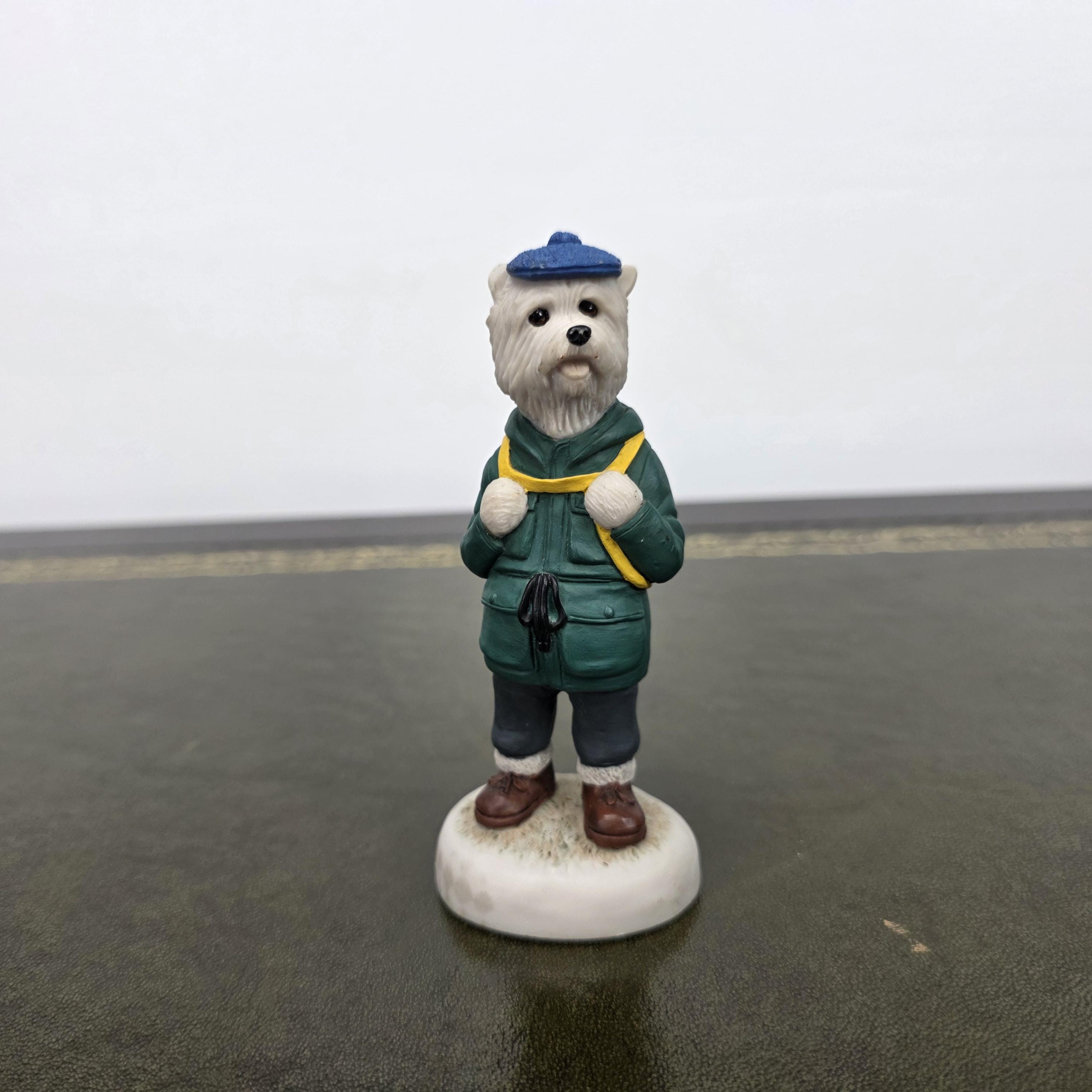 Terrier Dog Figurines Country Companions Robert Harrop CC23a CC25b CC25e Vintage Resin Collectible Set