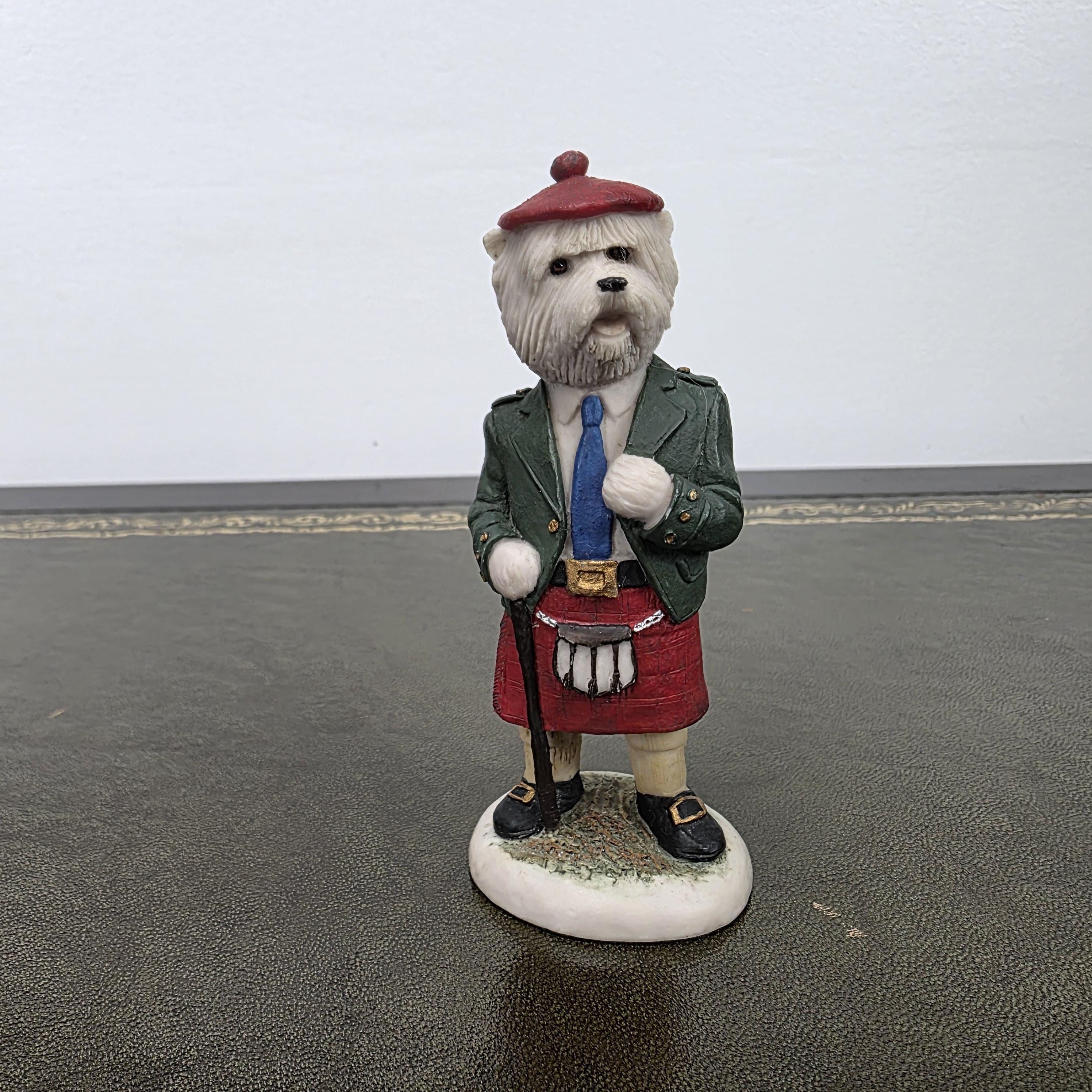 Terrier Dog Figurines Country Companions Robert Harrop CC23a CC25b CC25e Vintage Resin Collectible Set