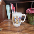 Antique Coronation Mug Ceramic Cup Brentleigh Ware Queen Elizabeth II England 1953 Collectible Decor