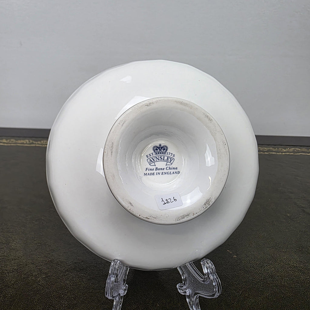 Aynsley Royal Dish Fine Bone China Queen Mother 90th Birthday England 1990 Commemorative Piece