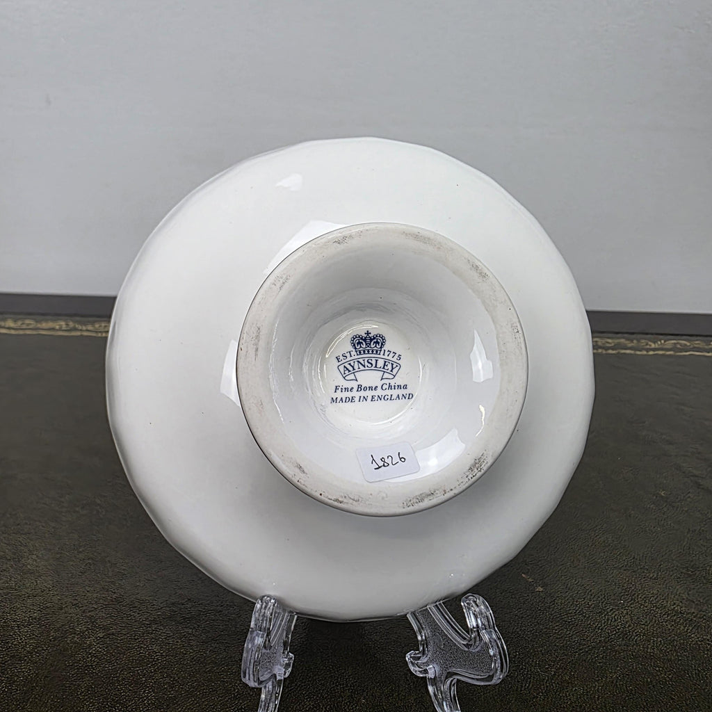 Aynsley Royal Dish Fine Bone China Queen Mother 90th Birthday England 1990 Commemorative Piece