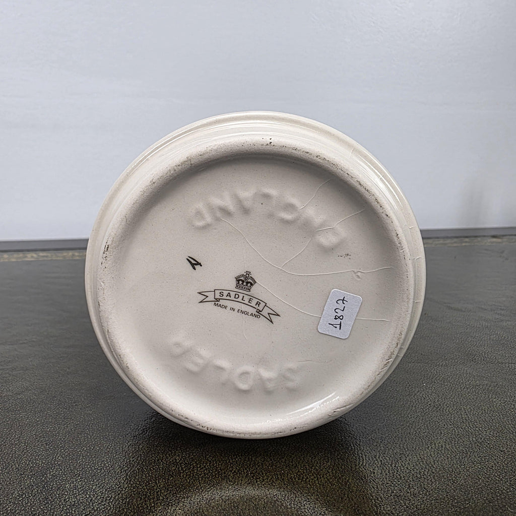 Sadler Royal Wedding Jewellery Box Ceramic Prince Charles Lady Diana England 1981 Commemorative Collectible