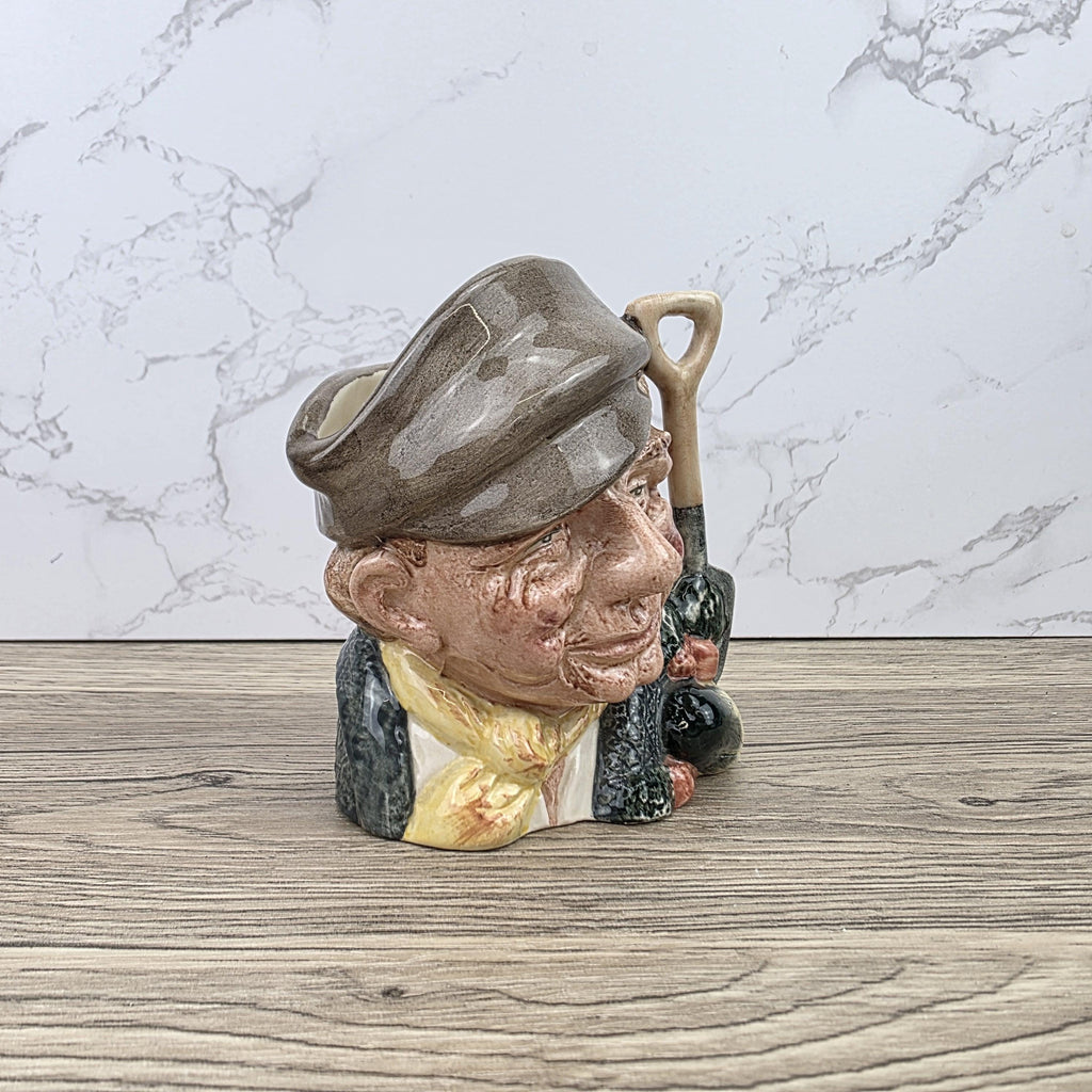 Toby Character Jug The Gardener D6634 by Royal Doulton | 1972 England | Hand Painted Mug