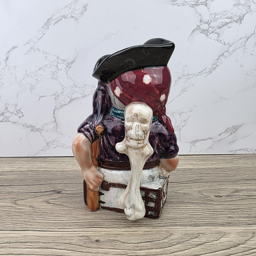 Toby Character Jug Long John Silver by Shorter and Son | Staffordshire England | Pirate Mug
