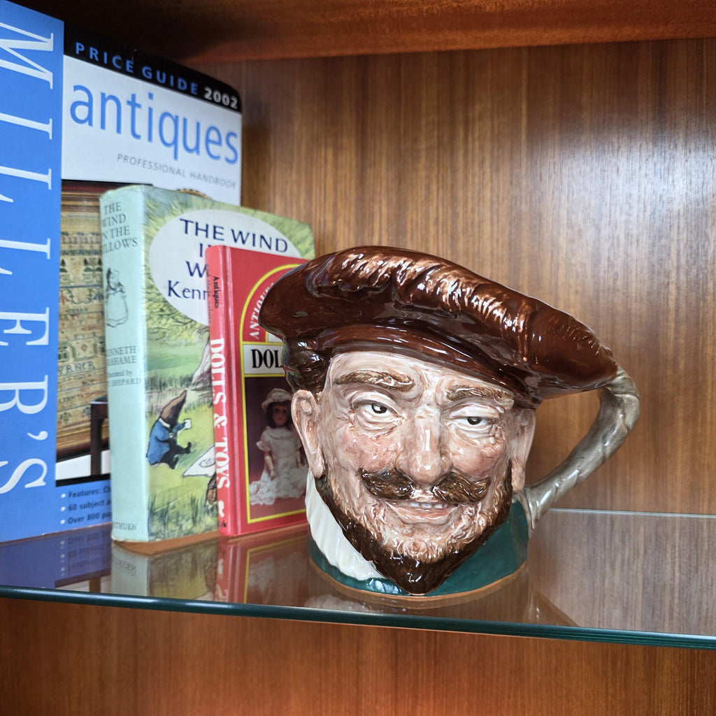 Vintage Royal Doulton Drake Sir Francis Character Toby Jug | English Porcelain Collectible Ceramic Mug