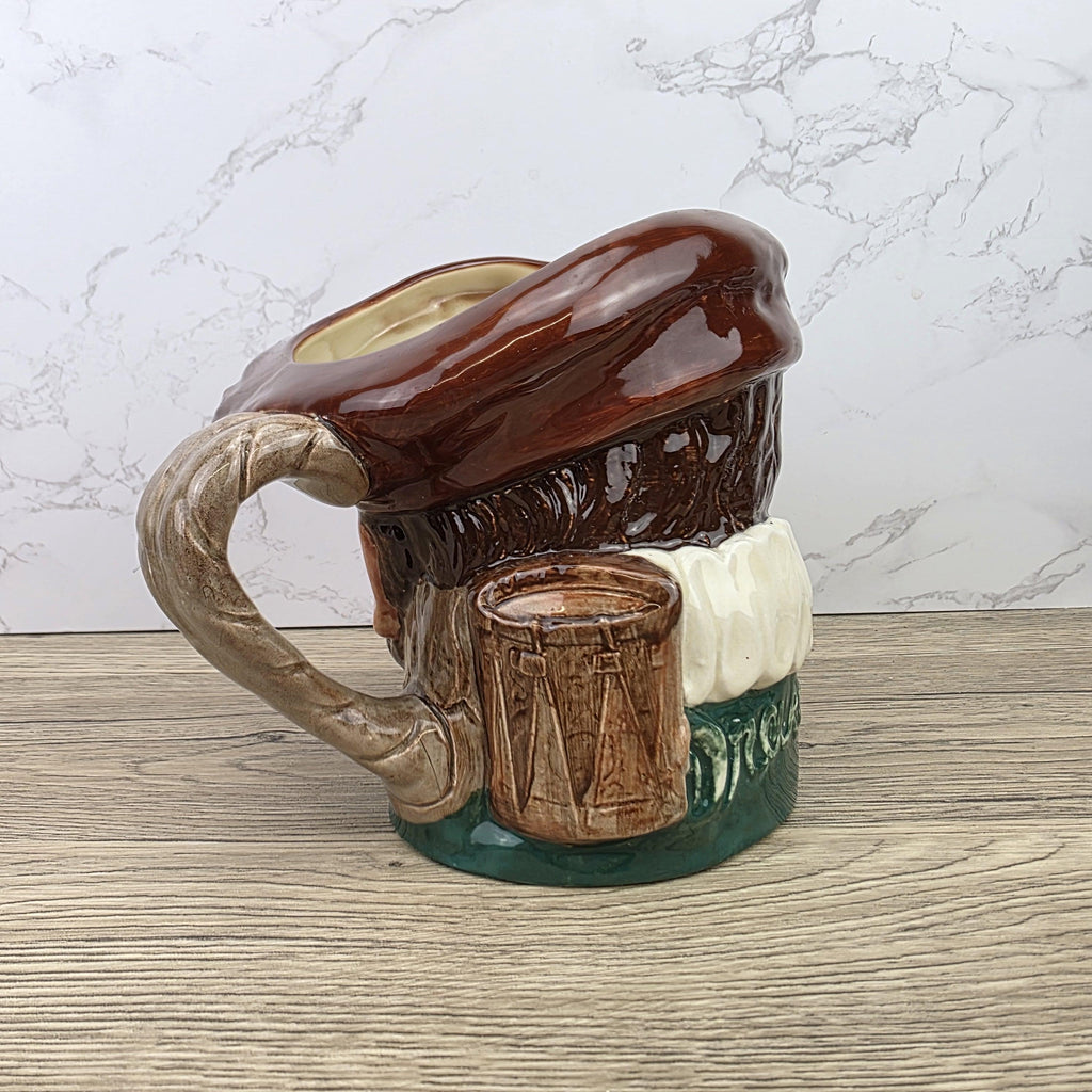 Vintage Royal Doulton Drake Sir Francis Character Toby Jug | English Porcelain Collectible Ceramic Mug