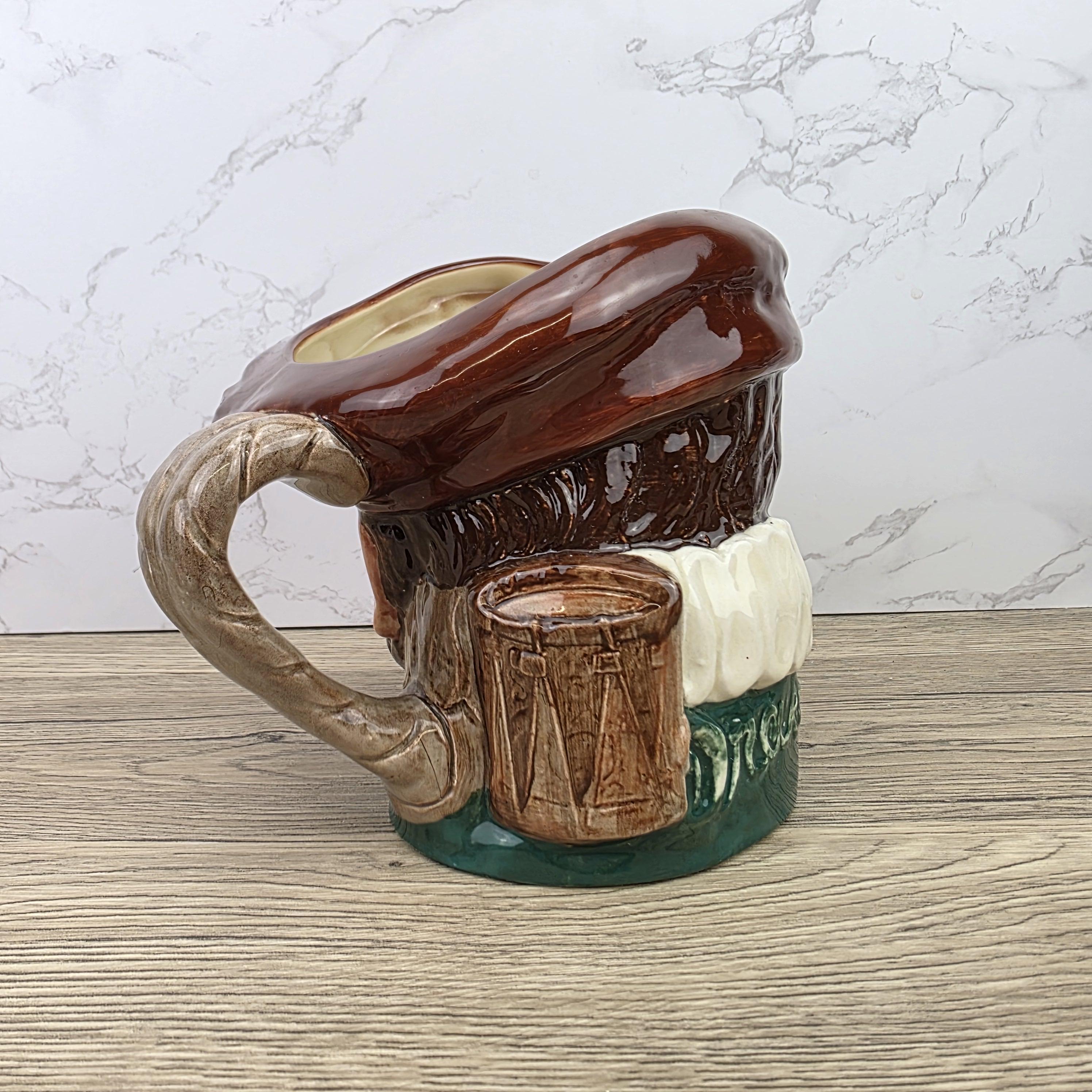 Vintage Royal Doulton Drake Sir Francis Character Toby Jug | English Porcelain Collectible Ceramic Mug