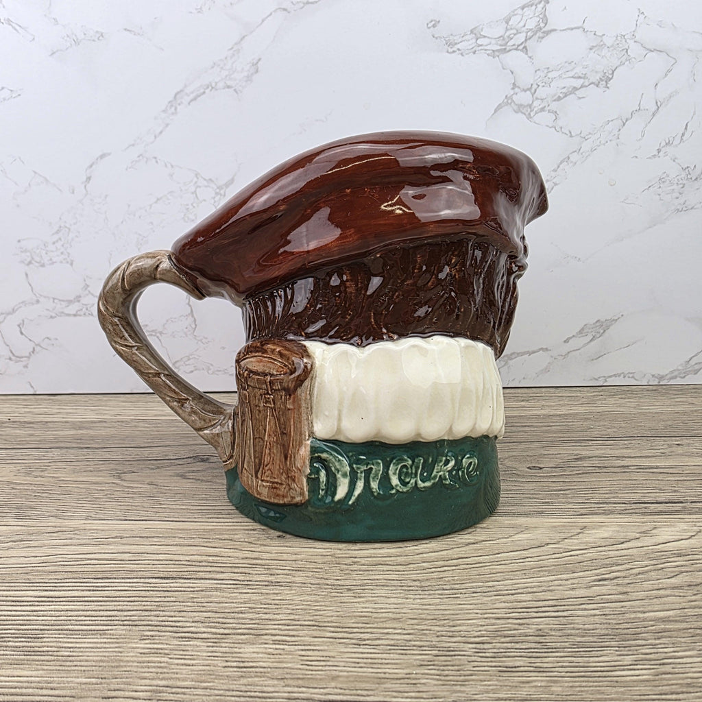 Vintage Royal Doulton Drake Sir Francis Character Toby Jug | English Porcelain Collectible Ceramic Mug