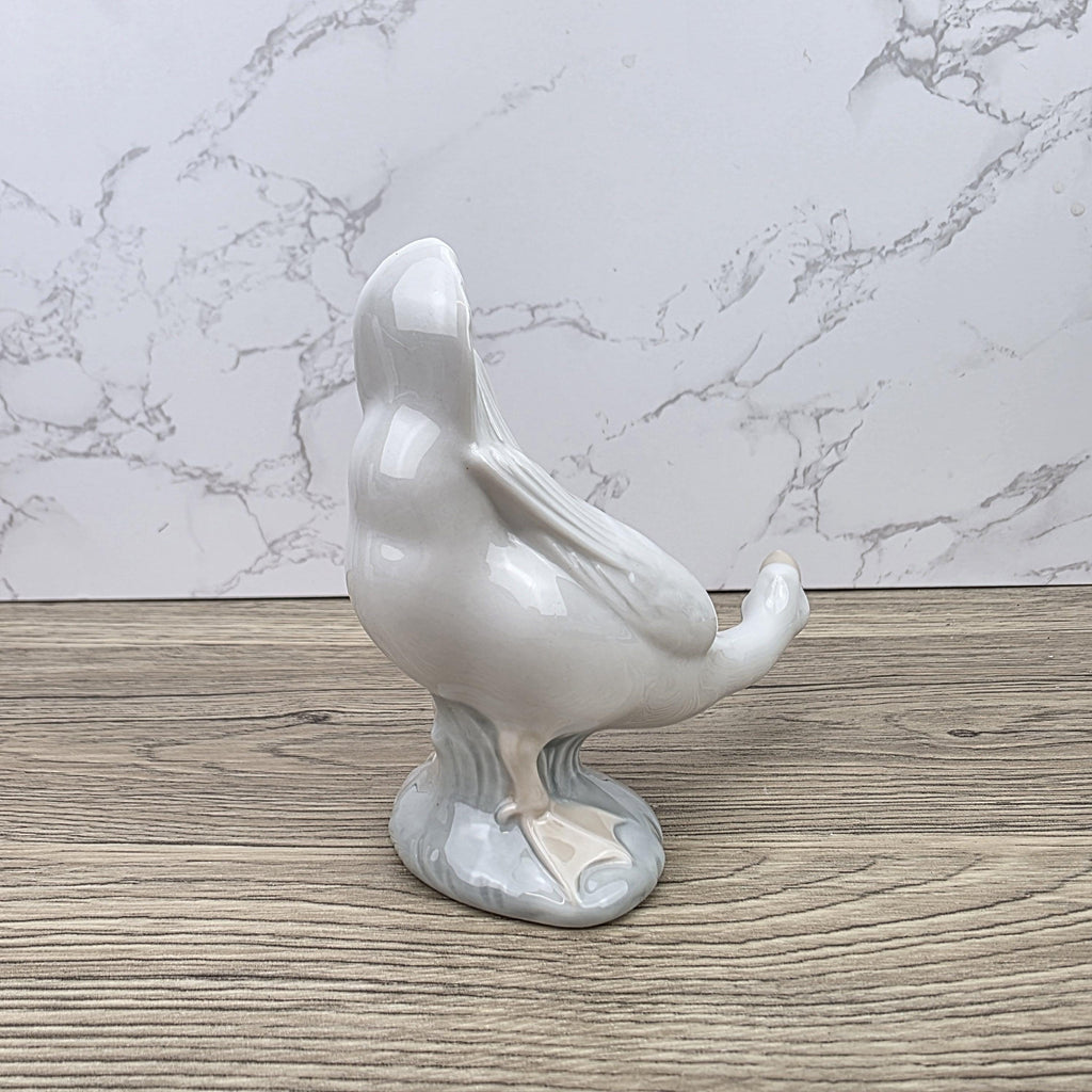 Nao by Lladró Porcelain Swan Figurine Made in Spain | Vintage Bird Sculpture Decor Piece