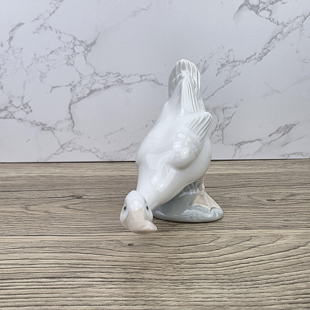 Nao by Lladró Porcelain Swan Figurine Made in Spain | Vintage Bird Sculpture Decor Piece