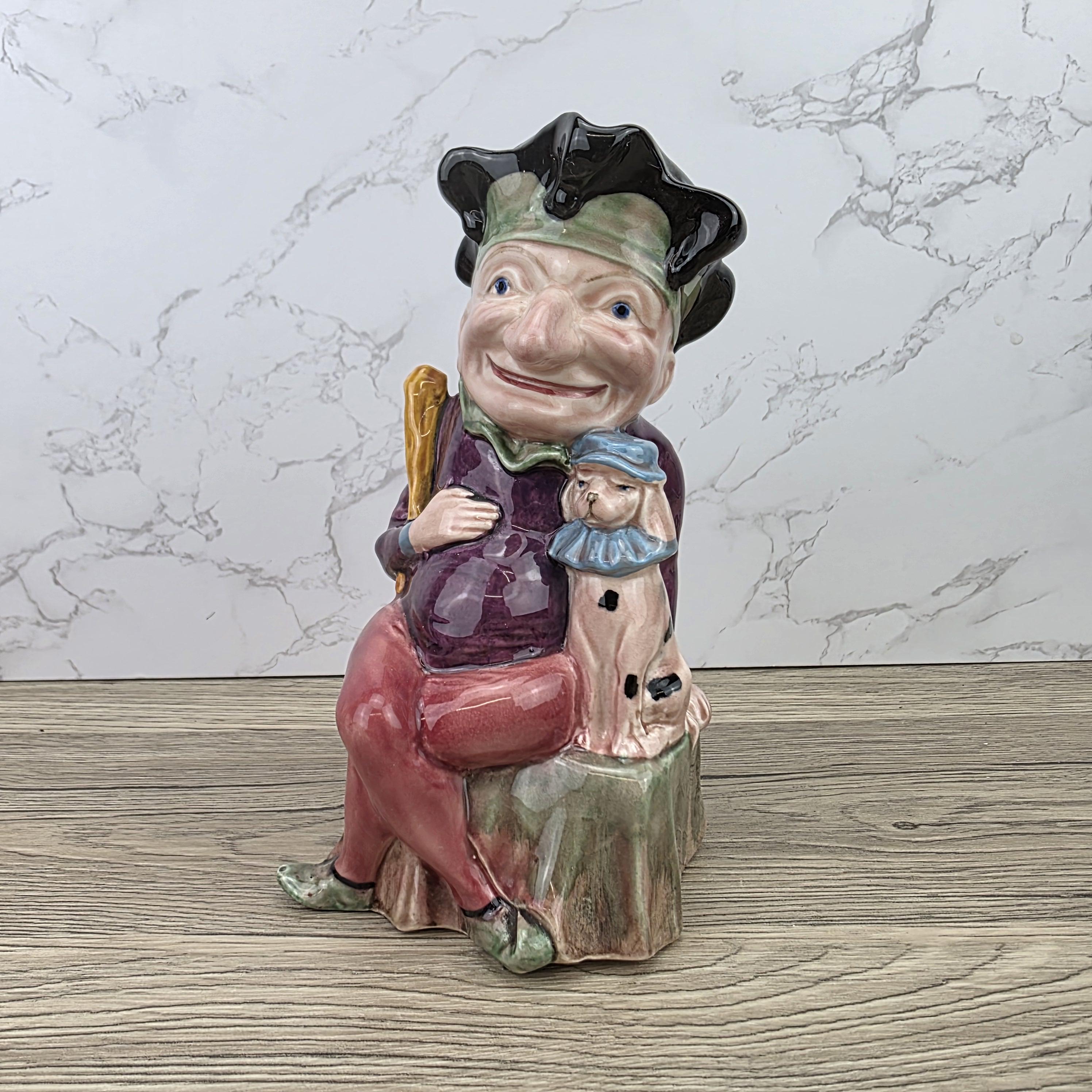 Melbaware Toby Character Jug Made in England | Vintage Hand Painted Ceramic Jug Decor Piece
