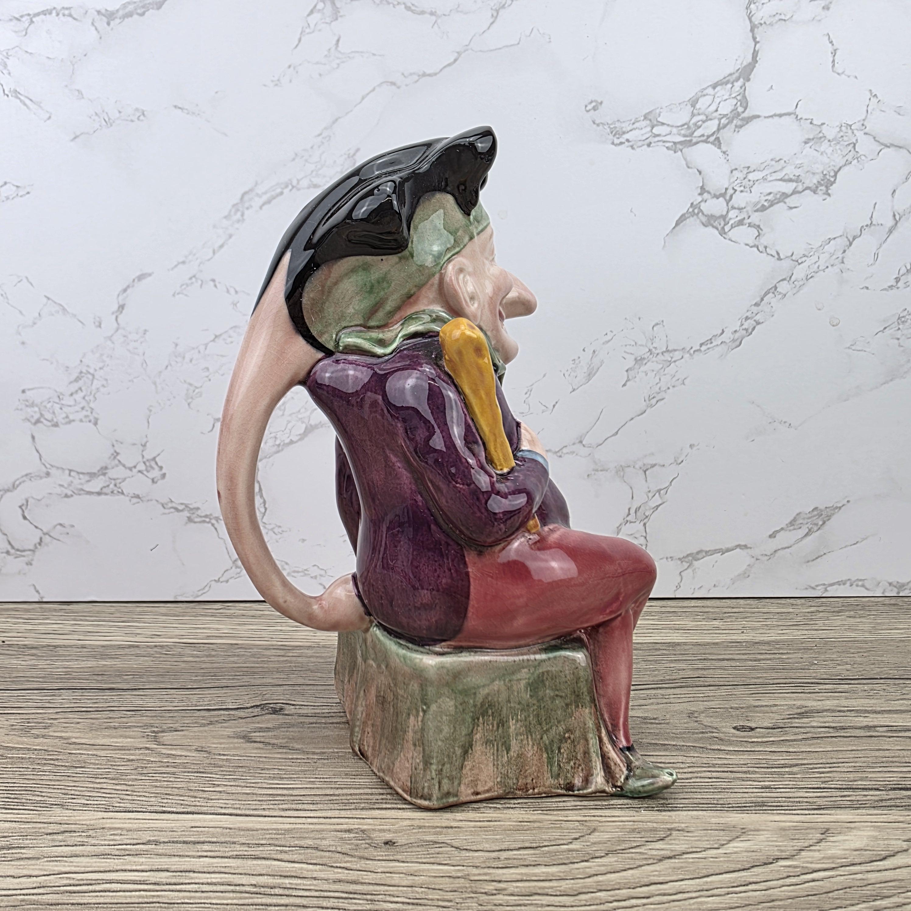 Melbaware Toby Character Jug Made in England | Vintage Hand Painted Ceramic Jug Decor Piece