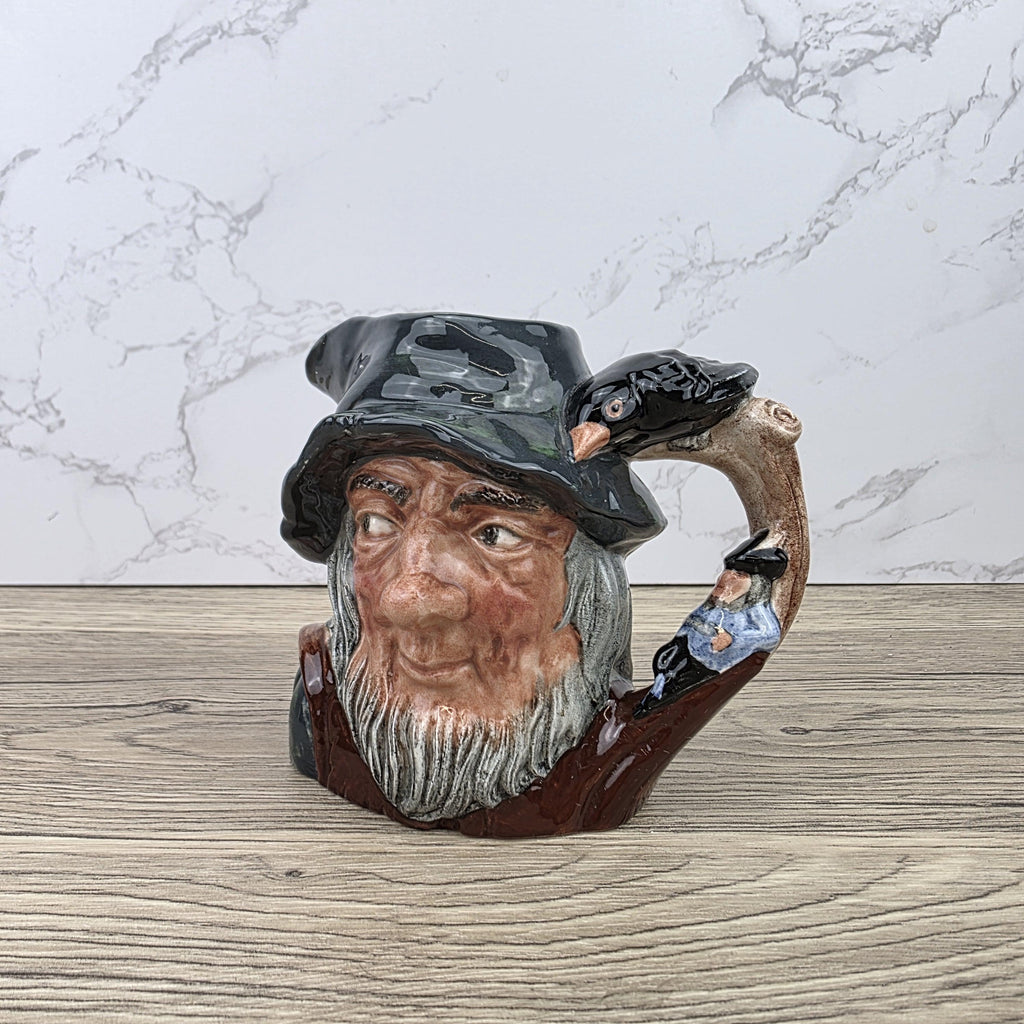 Character Jug Toby Pitcher Royal Doulton Rip Van Winkle D6463 Vintage English Pottery 1954