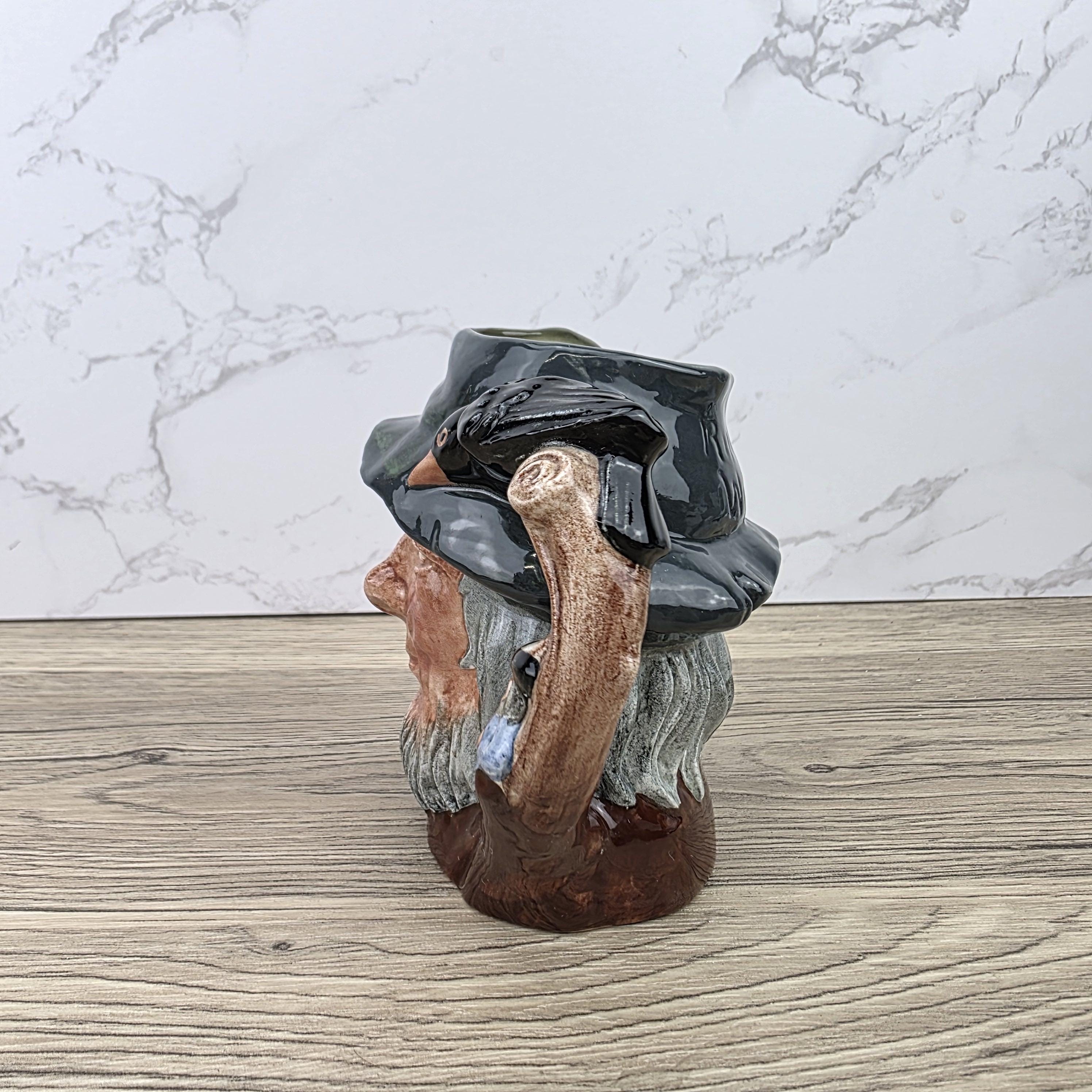 Character Jug Toby Pitcher Royal Doulton Rip Van Winkle D6463 Vintage English Pottery 1954