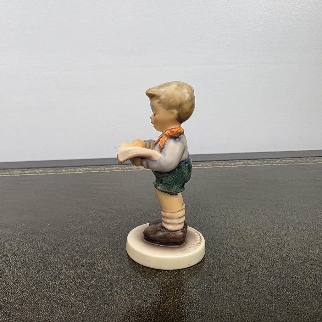 Goebel Hummel Club Reading Child Figurine 2087/B | 1999 German Porcelain Collector Display Piece