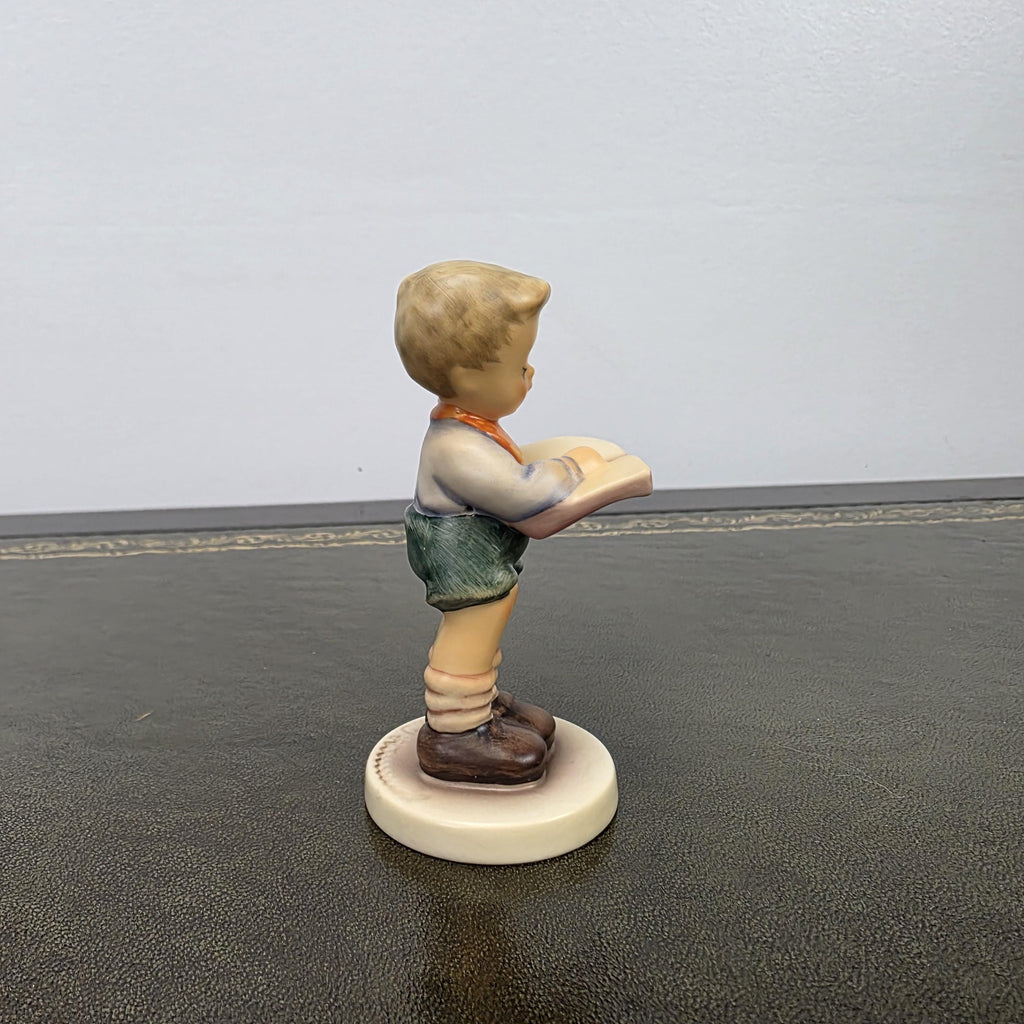 Goebel Hummel Club Reading Child Figurine 2087/B | 1999 German Porcelain Collector Display Piece