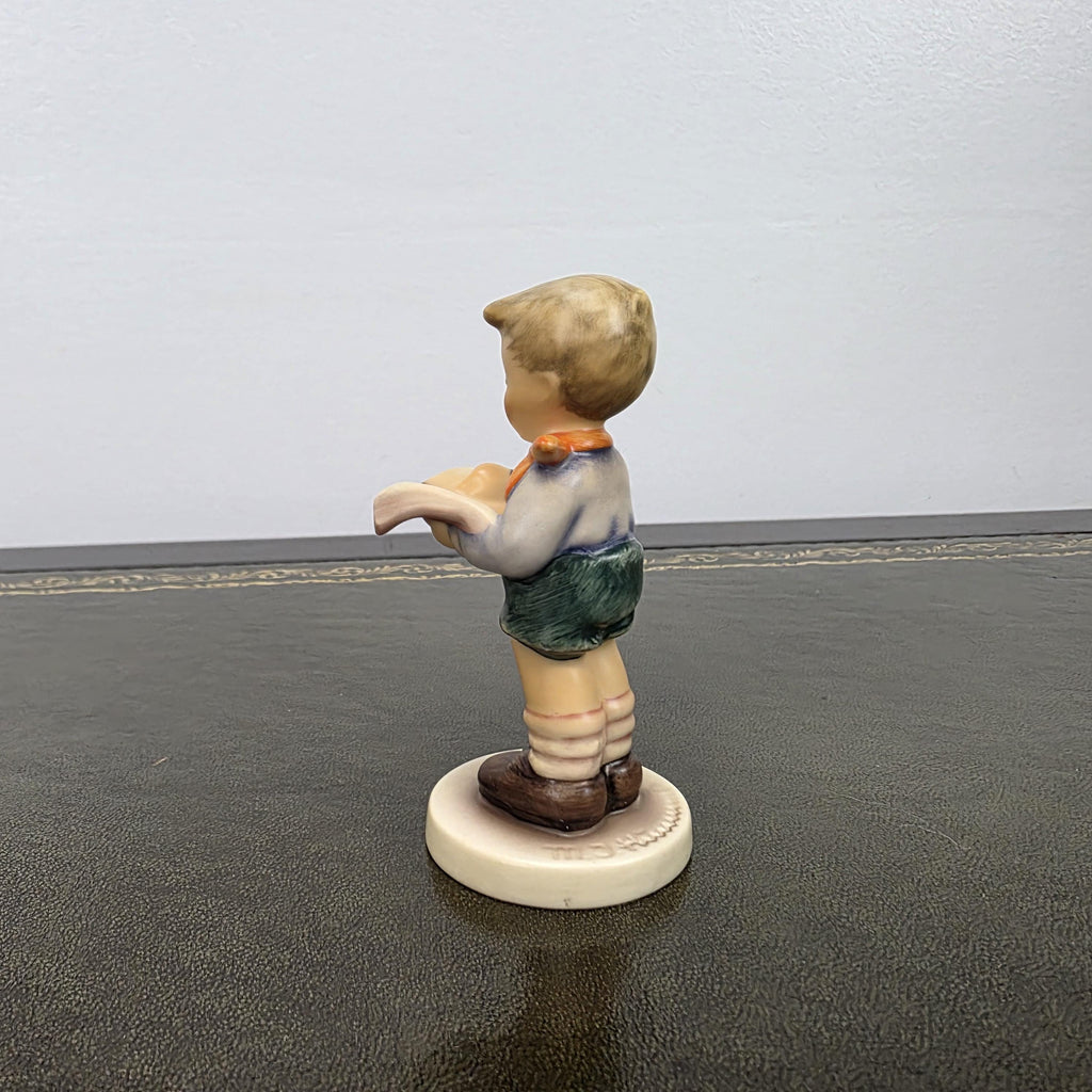 Goebel Hummel Club Reading Child Figurine 2087/B | 1999 German Porcelain Collector Display Piece