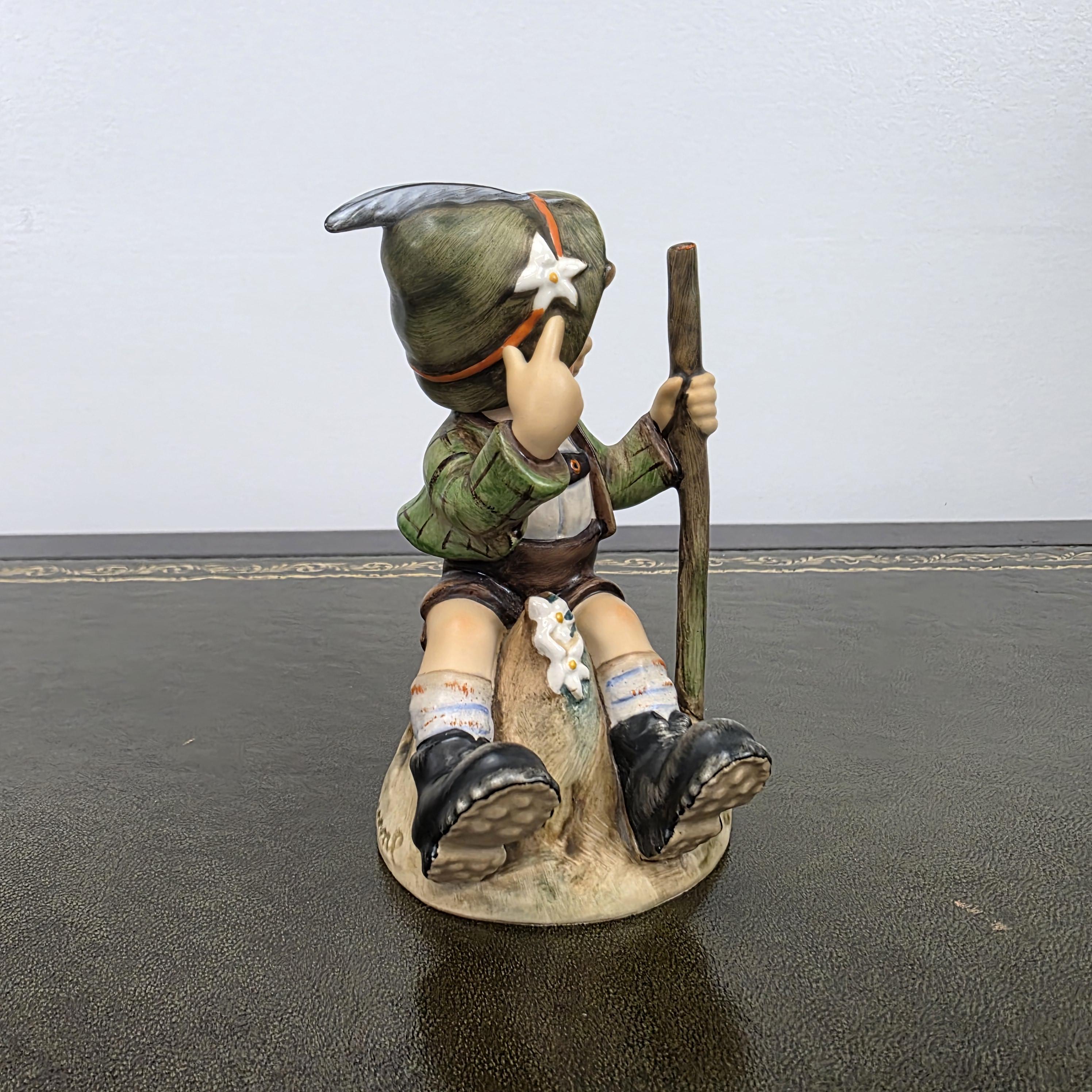Goebel Hummel Model 315 W Germany Porcelain Boy Figurine | Vintage Collectible Shelf Display Statue
