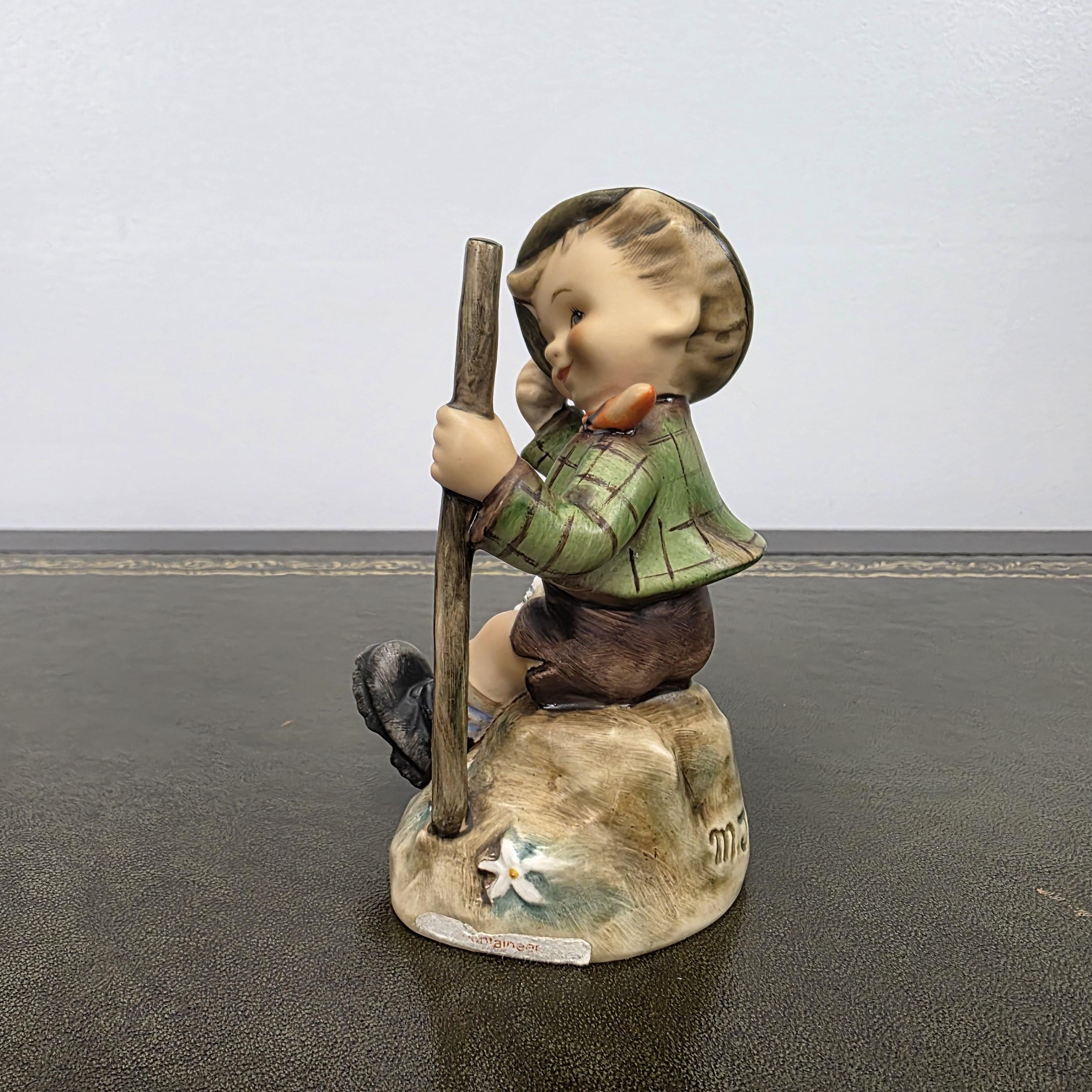 Goebel Hummel Model 315 W Germany Porcelain Boy Figurine | Vintage Collectible Shelf Display Statue