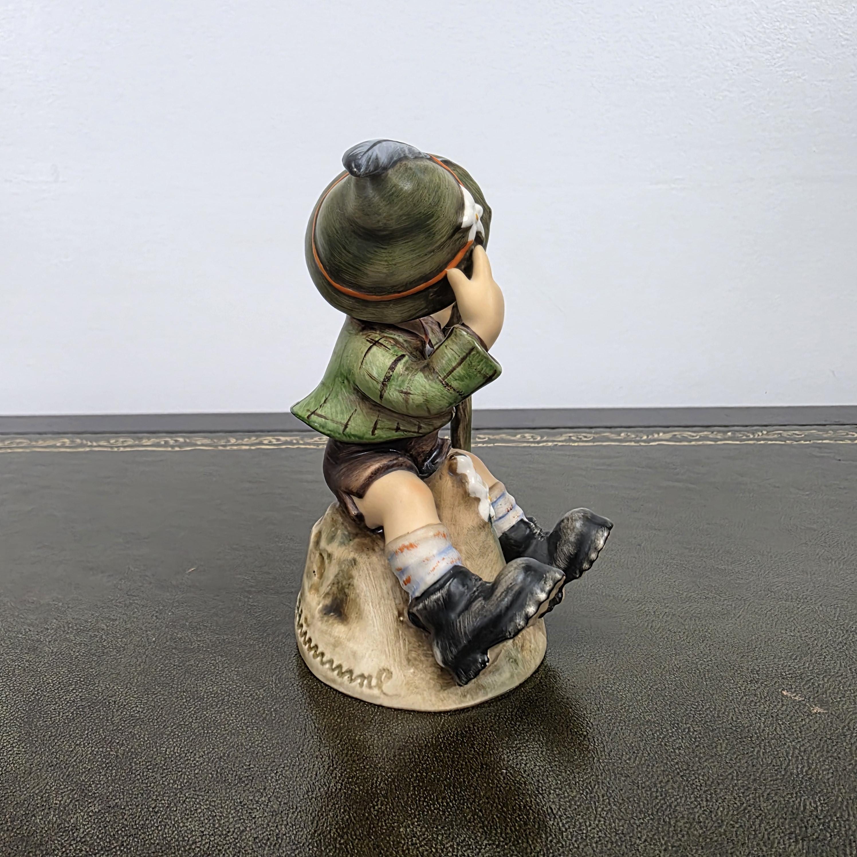 Goebel Hummel Model 315 W Germany Porcelain Boy Figurine | Vintage Collectible Shelf Display Statue