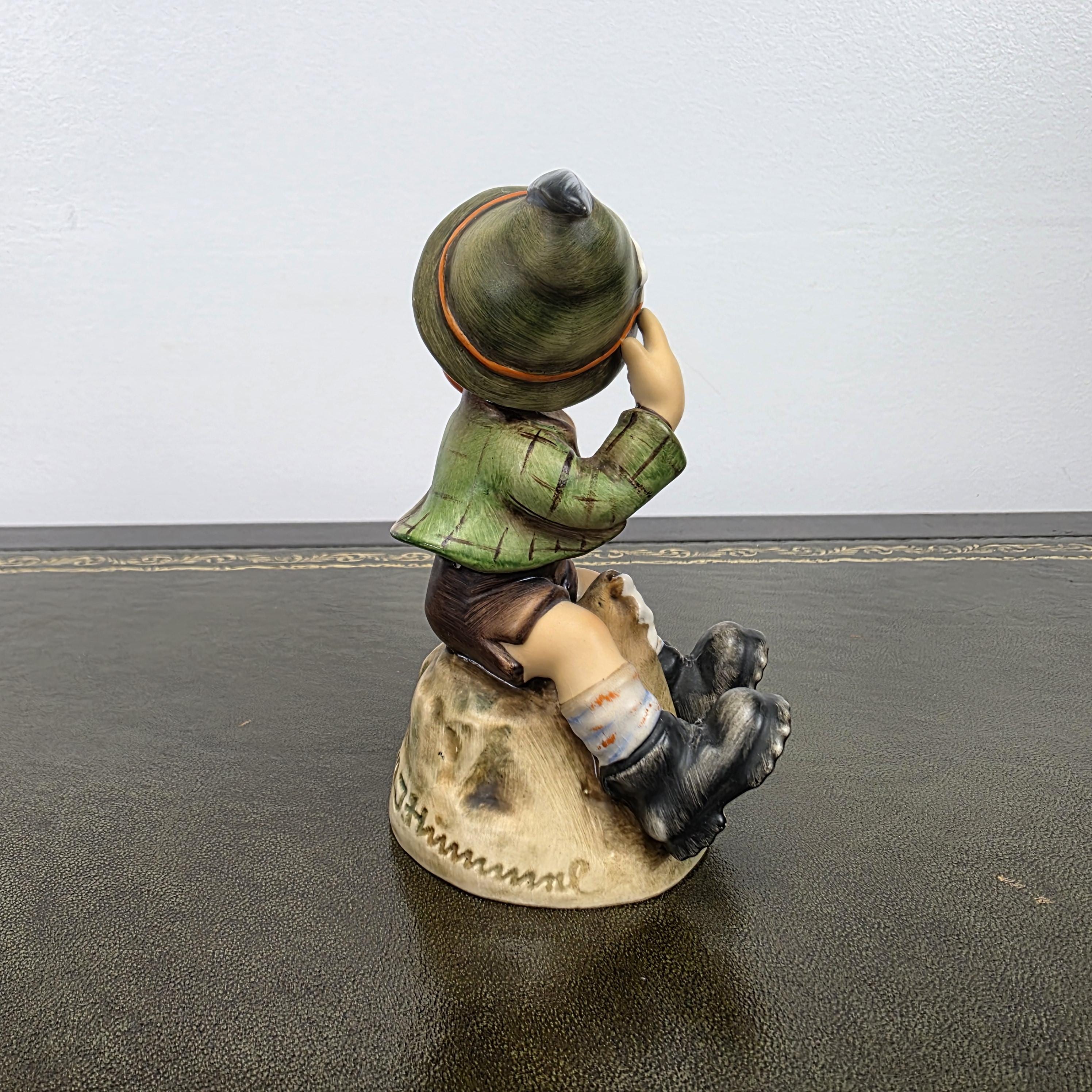 Goebel Hummel Model 315 W Germany Porcelain Boy Figurine | Vintage Collectible Shelf Display Statue