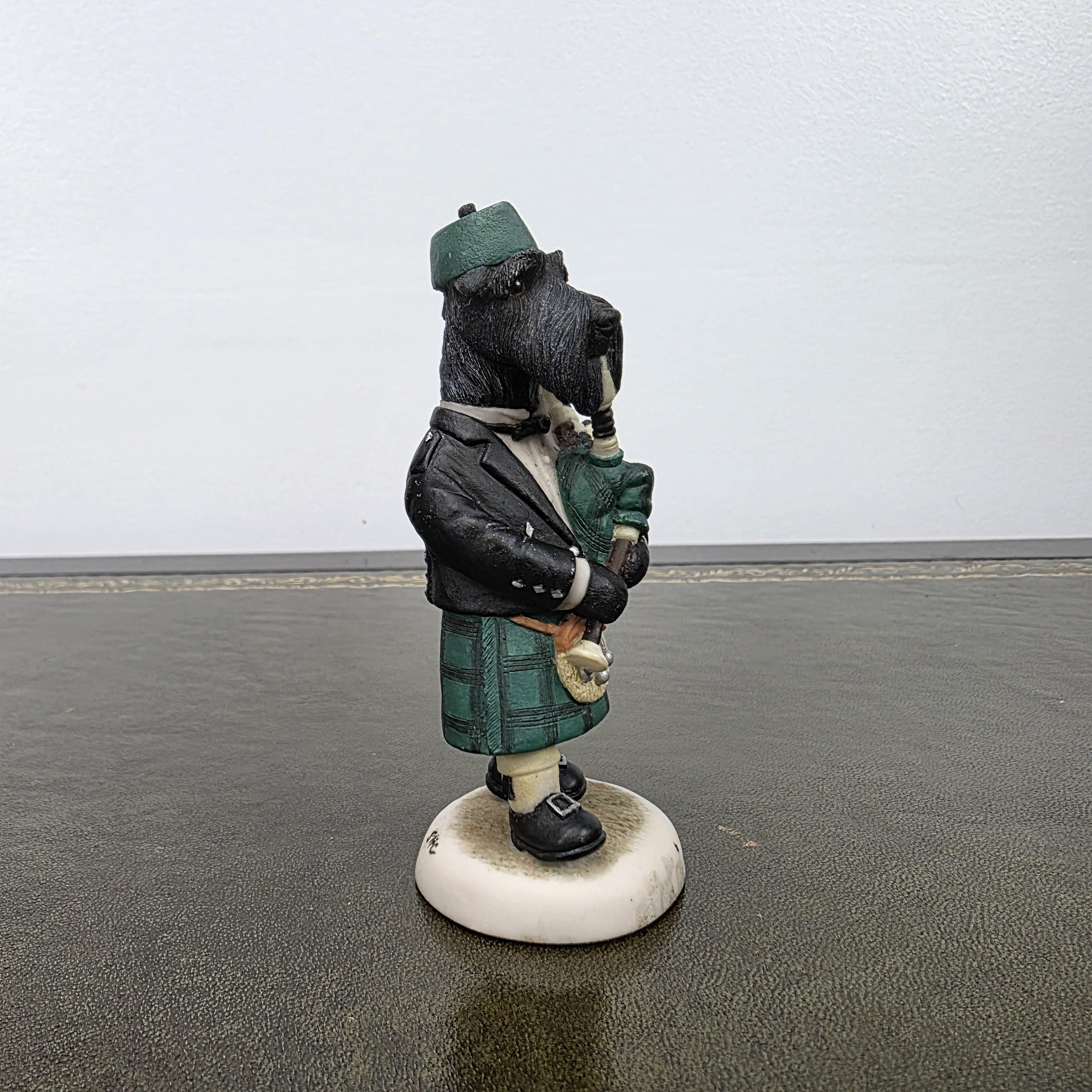 Vintage Country Companions Scottie Piper CC65 Figurine | Robert Harrop England Collectible Scottish Dog Ornament