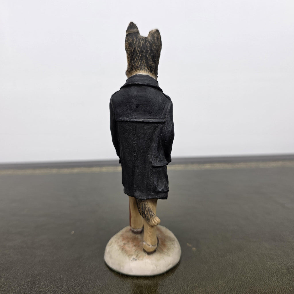 Vintage Country Companions Dog Gentleman Figurine | Robert Harrop England Collectible Resin Animal Ornament Decor