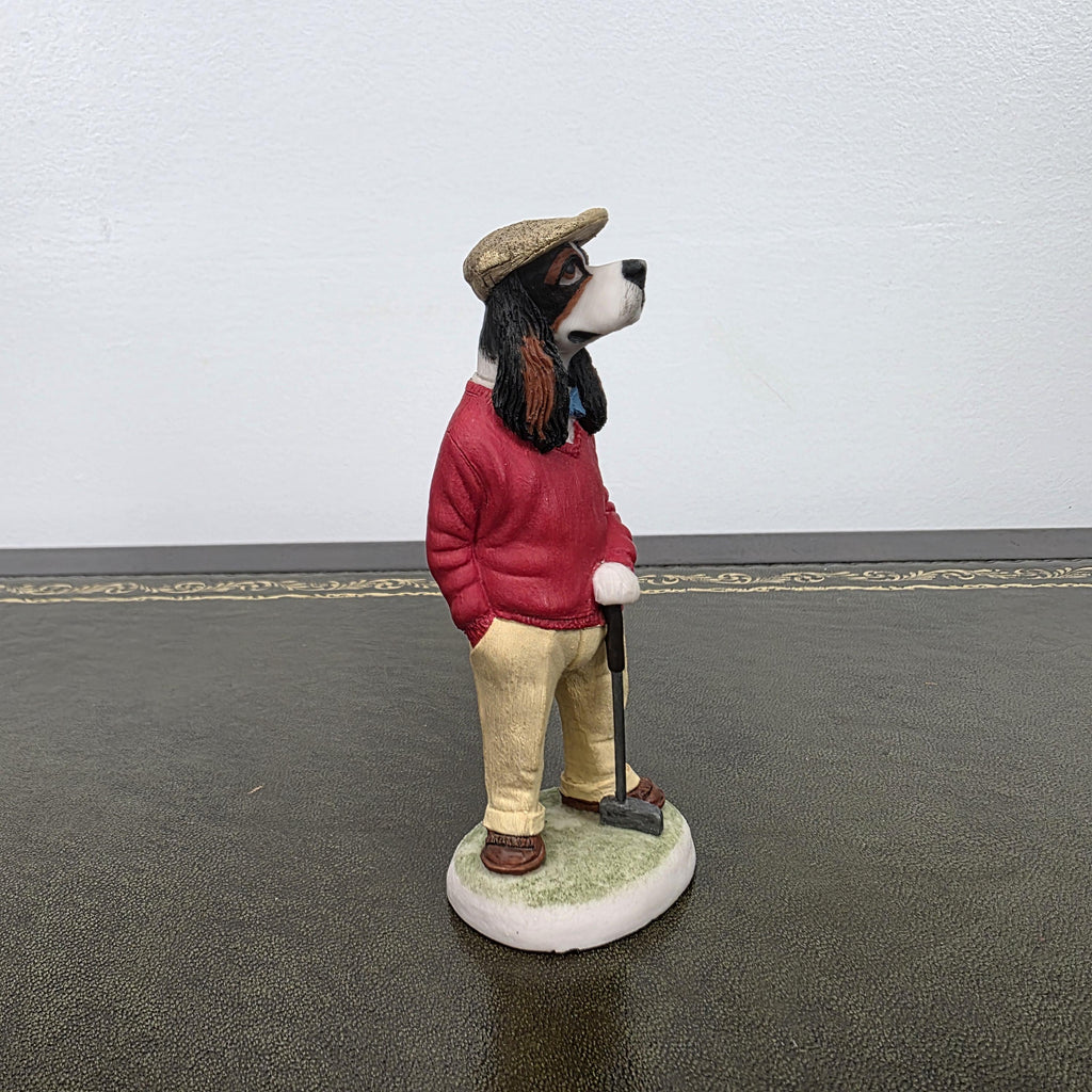 American Cocker Dog Figurine Country Companions Robert Harrop CC38 Vintage British Decor Sculpture