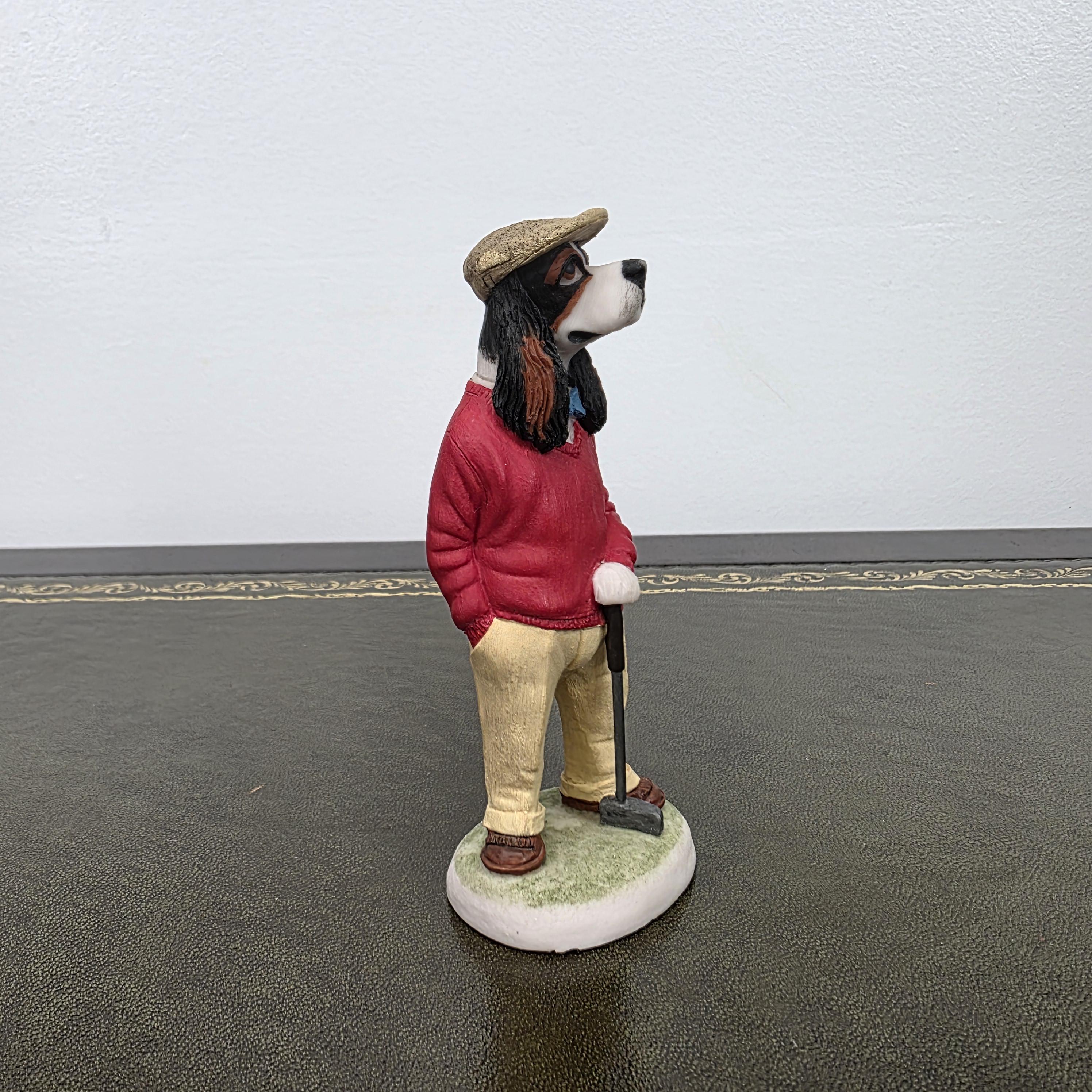 American Cocker Dog Figurine Country Companions Robert Harrop CC38 Vintage British Decor Sculpture