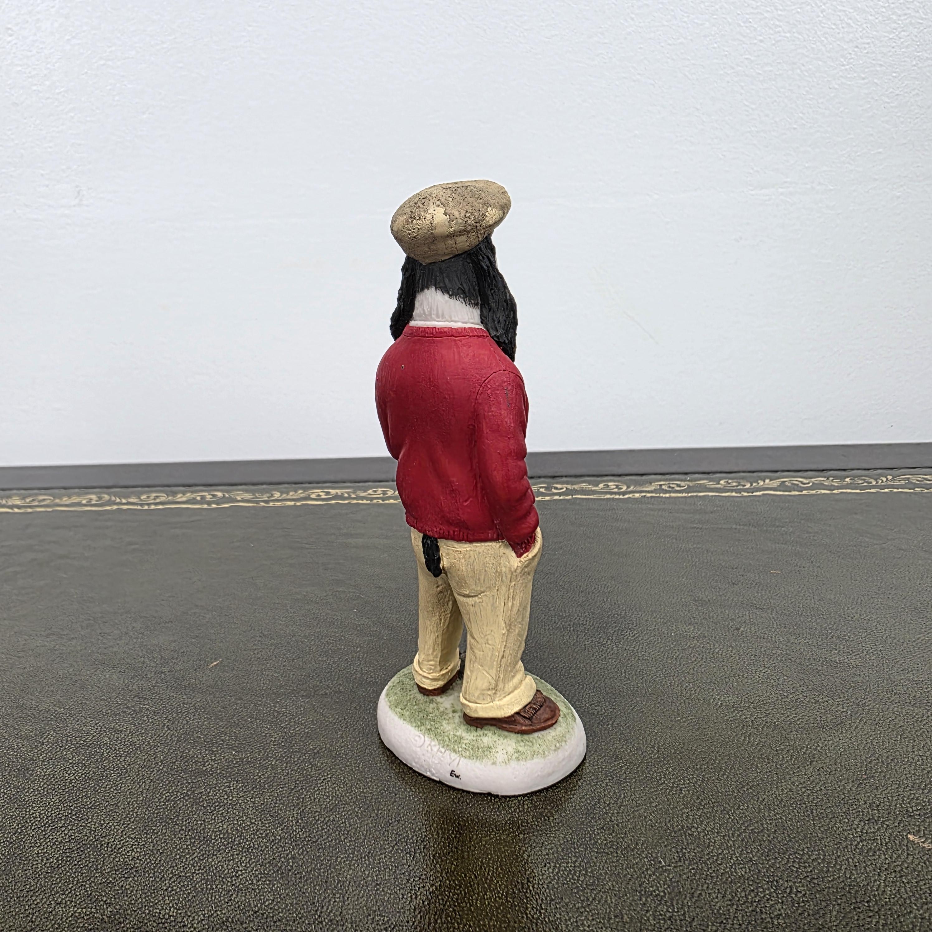 American Cocker Dog Figurine Country Companions Robert Harrop CC38 Vintage British Decor Sculpture
