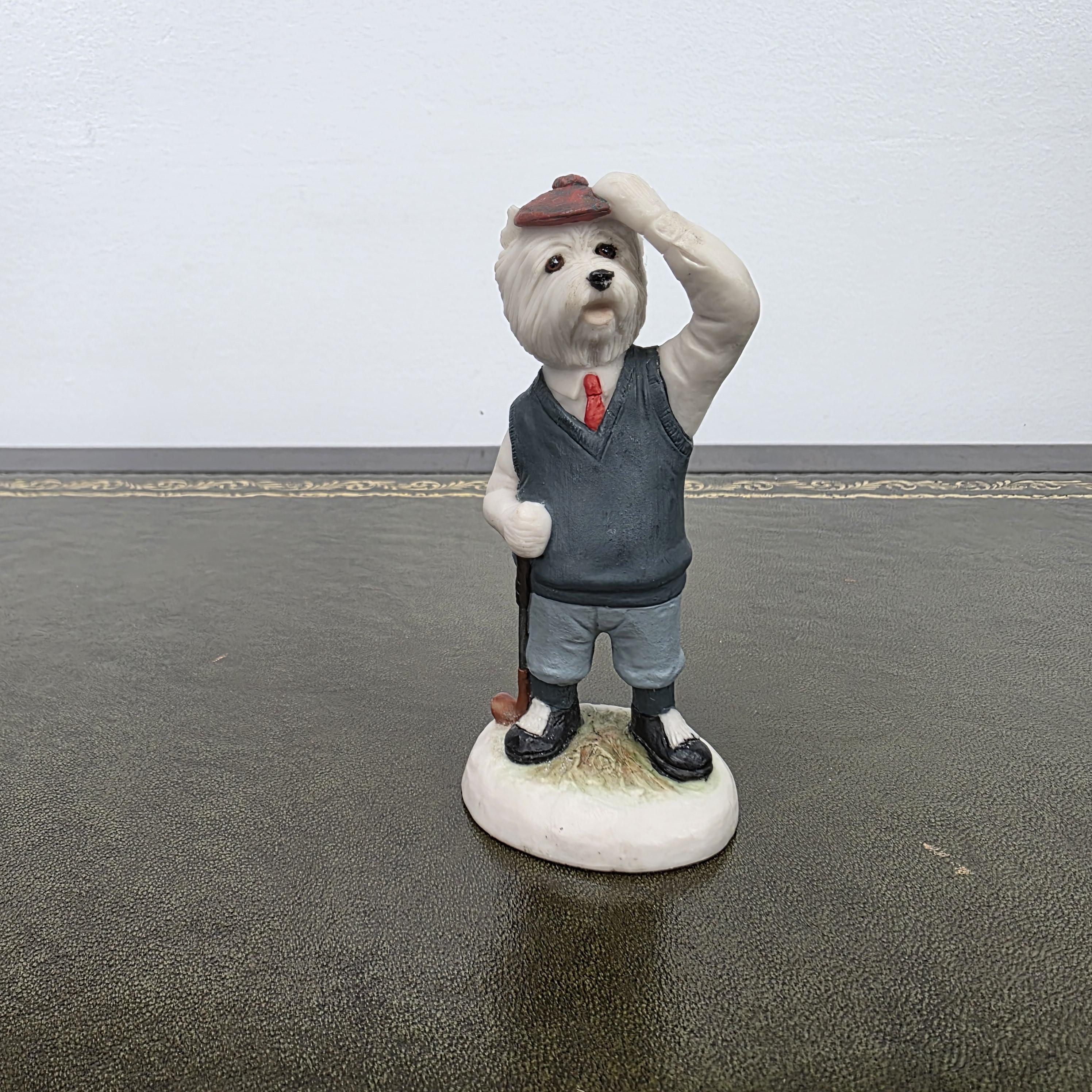 Terrier Dog Figurines Country Companions Robert Harrop CC23a CC25b CC25e Vintage Resin Collectible Set