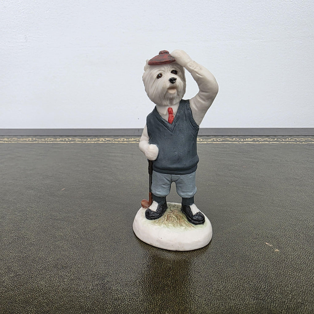 Terrier Dog Figurines Country Companions Robert Harrop CC23a CC25b CC25e Vintage Resin Collectible Set