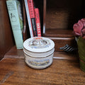 Sadler Royal Wedding Jewellery Box Ceramic Prince Charles Lady Diana England 1981 Commemorative Collectible