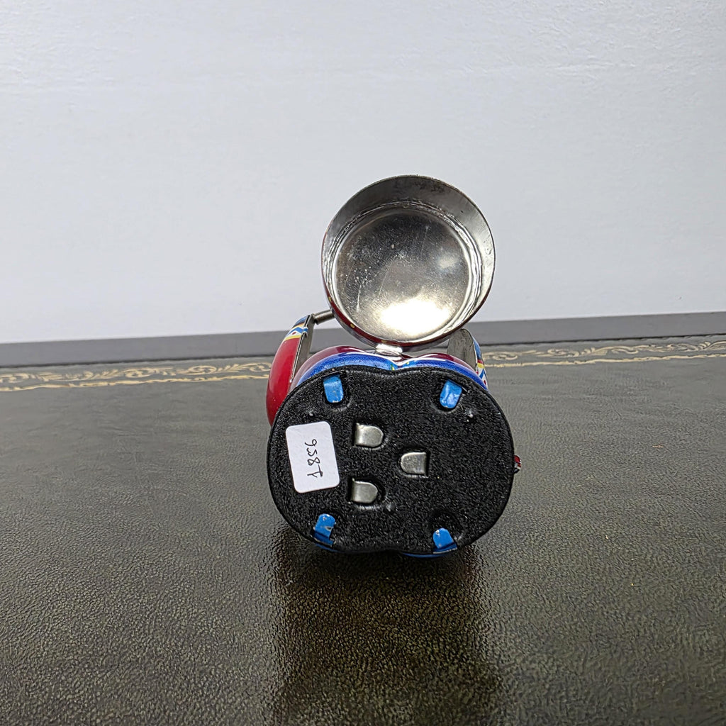 Vintage Panda Drummer Wind Up Tin Toy | Boxed Clockwork Collectable | Clockwork Drumming Action