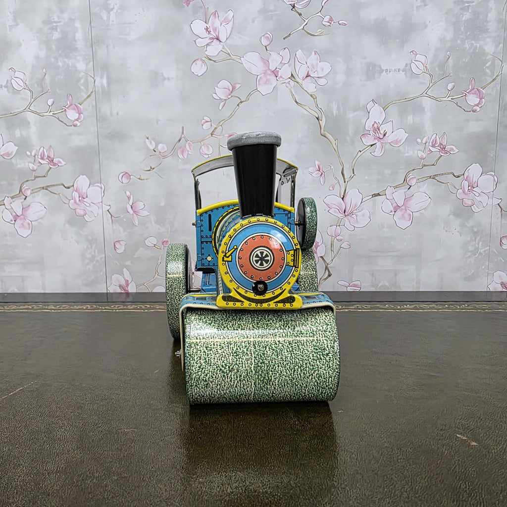 Vintage Tin Wind Up Road Roller Toy | KOVAP Retro 1927 | Made in Czech Republic