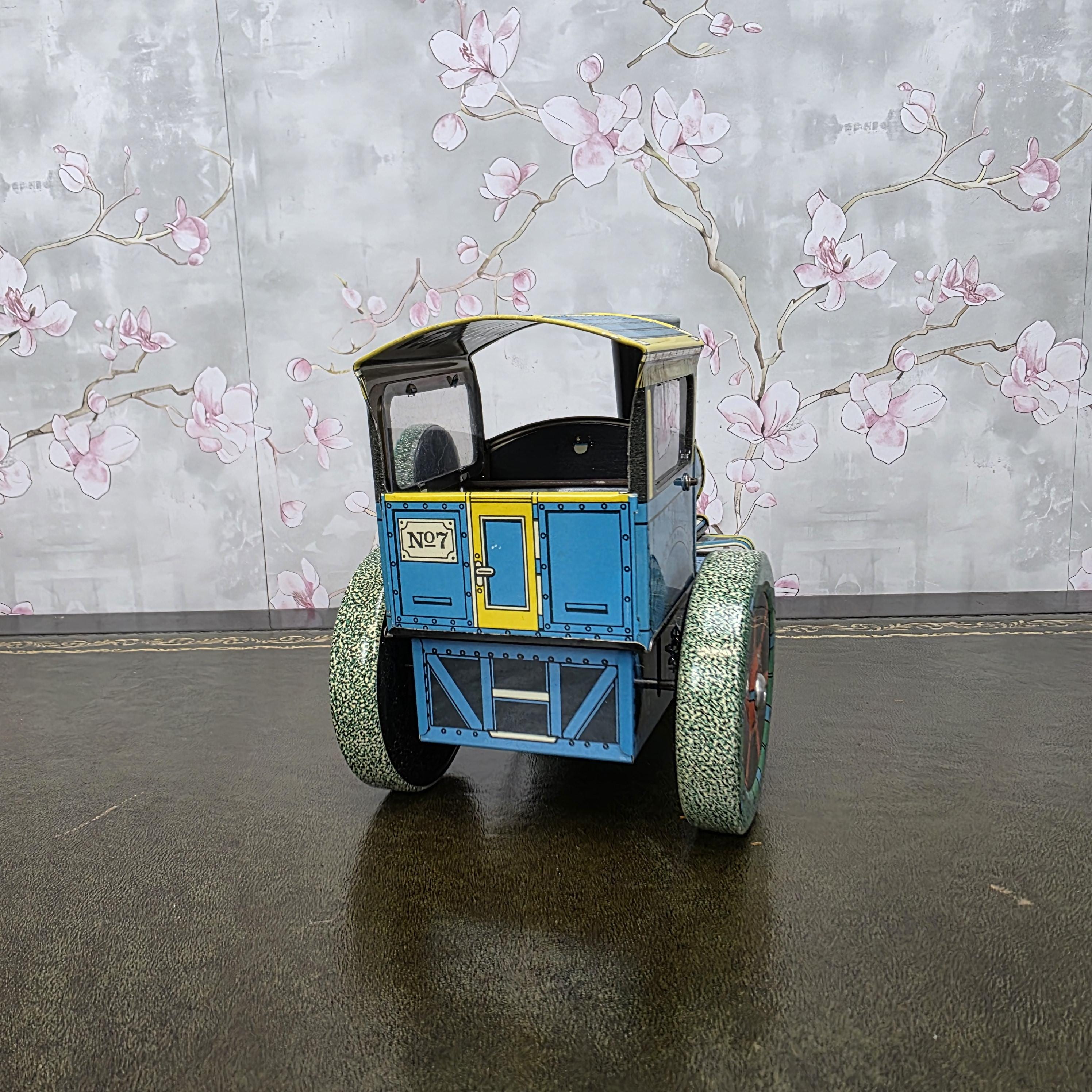 Vintage Tin Wind Up Road Roller Toy | KOVAP Retro 1927 | Made in Czech Republic