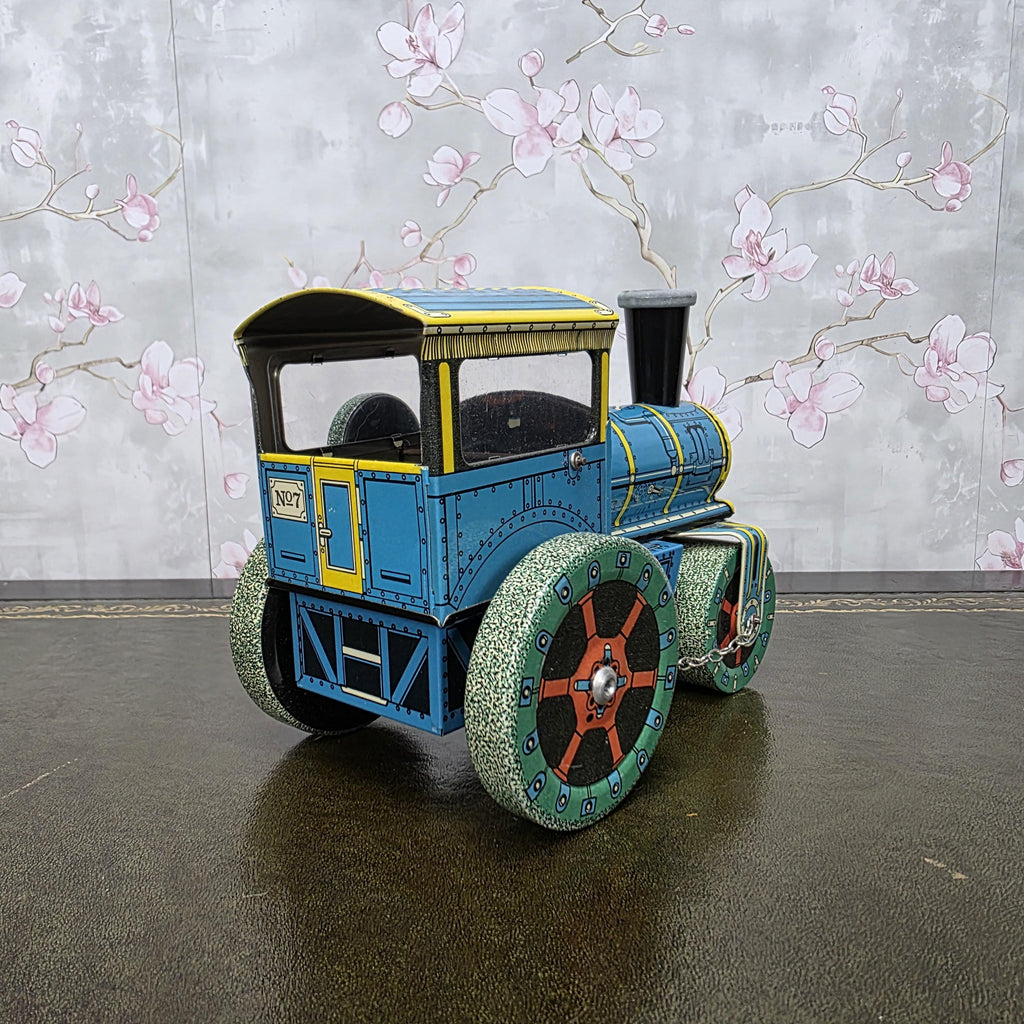 Vintage Tin Wind Up Road Roller Toy | KOVAP Retro 1927 | Made in Czech Republic