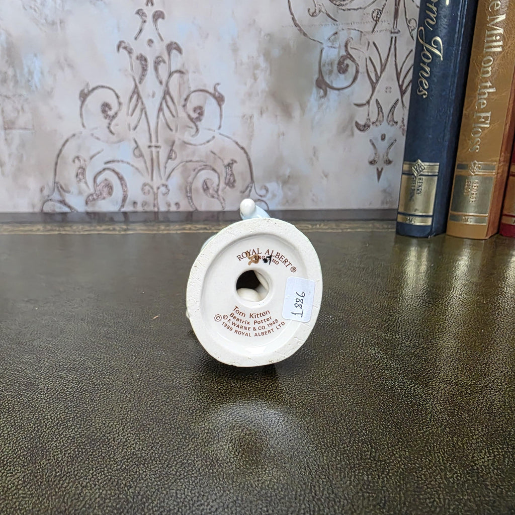 Royal Albert Tom Kitten Figurine Beatrix Potter | 1989 English Bone China | Boxed Collectible Figure