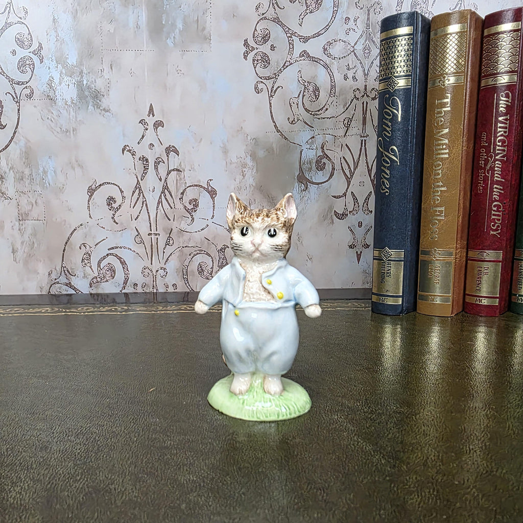 Royal Albert Tom Kitten Figurine Beatrix Potter | 1989 English Bone China | Boxed Collectible Figure