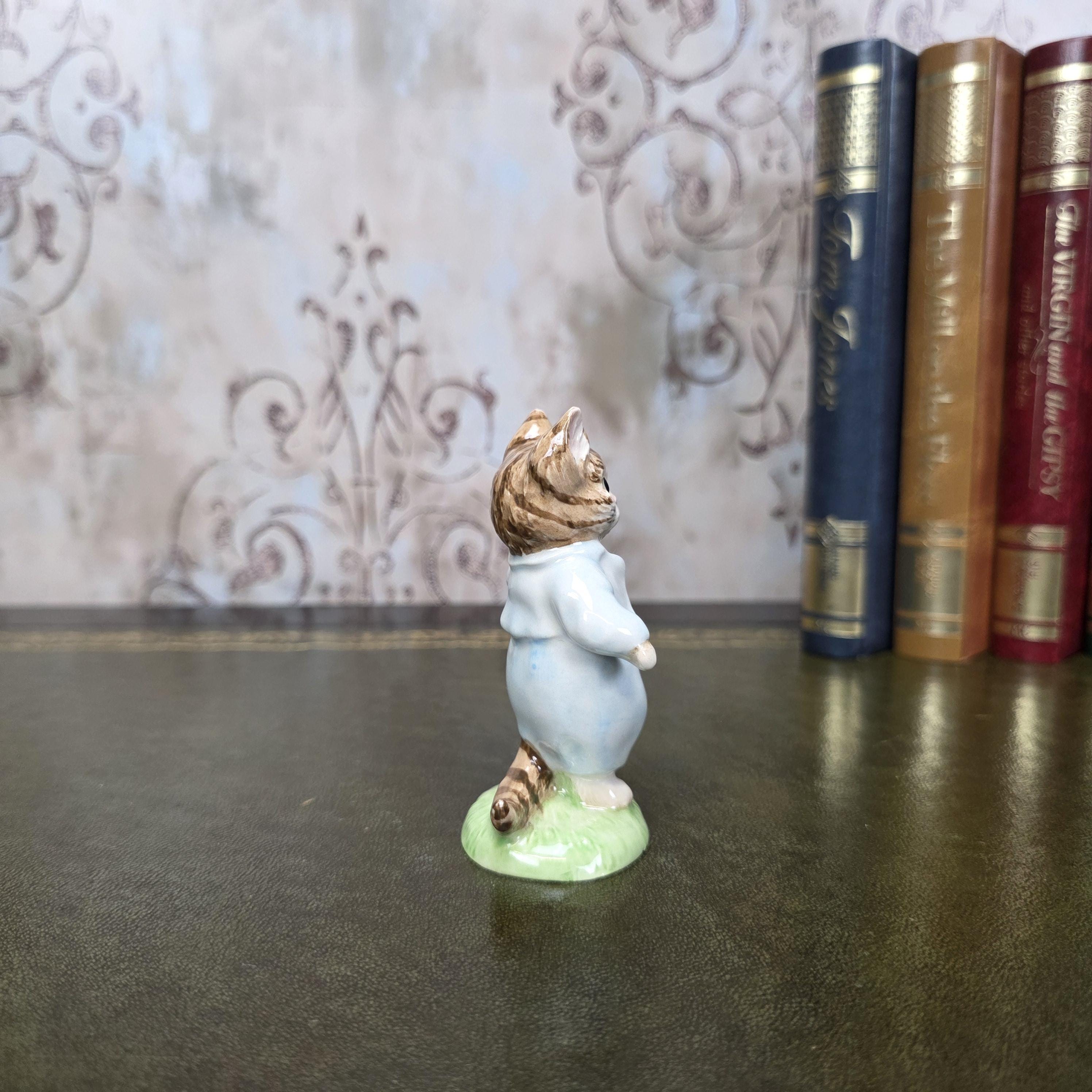 Royal Albert Tom Kitten Figurine Beatrix Potter | 1989 English Bone China | Boxed Collectible Figure