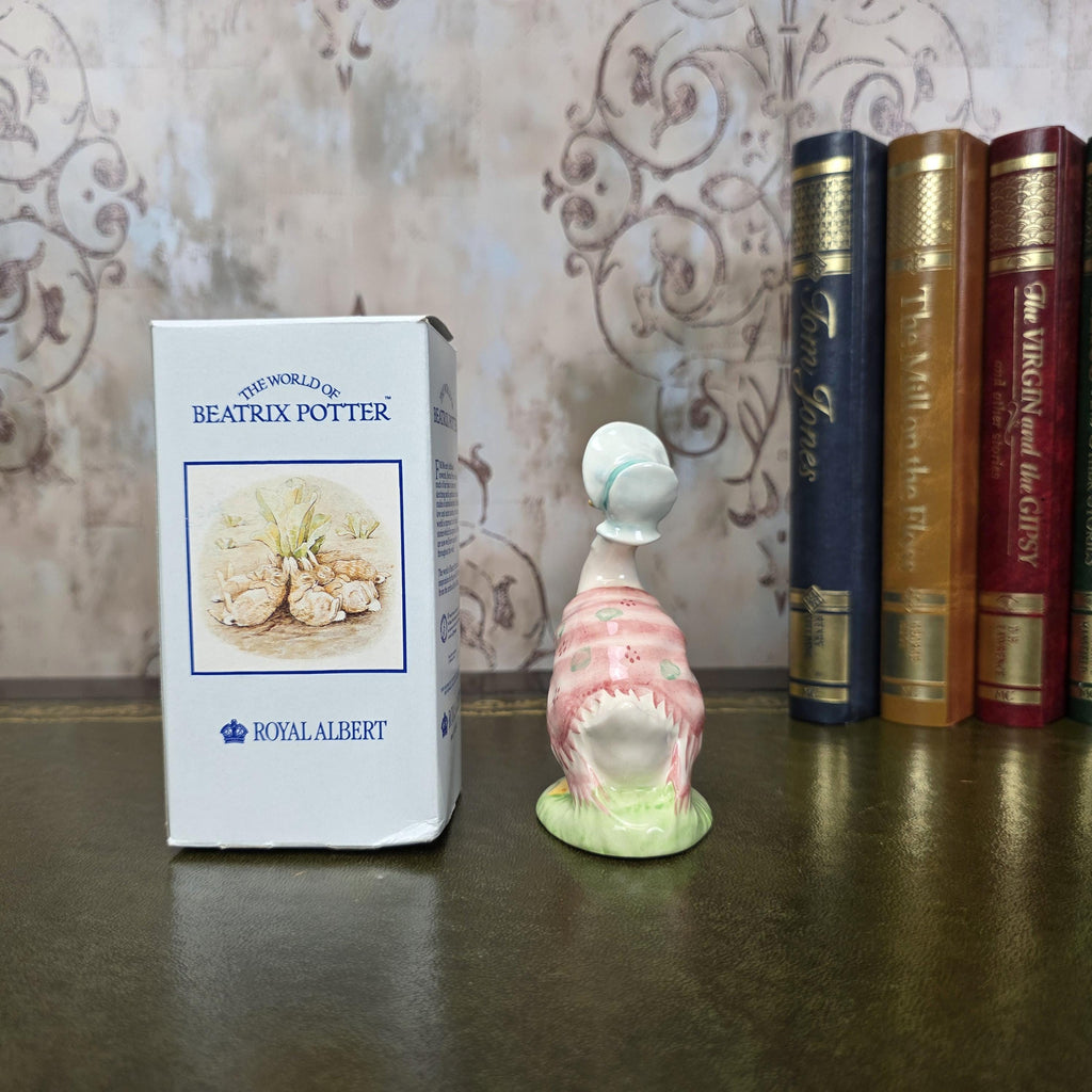 Royal Albert Jemima Puddleduck Figurine 1989 Beatrix Potter Bone China Boxed England Collectors Piece