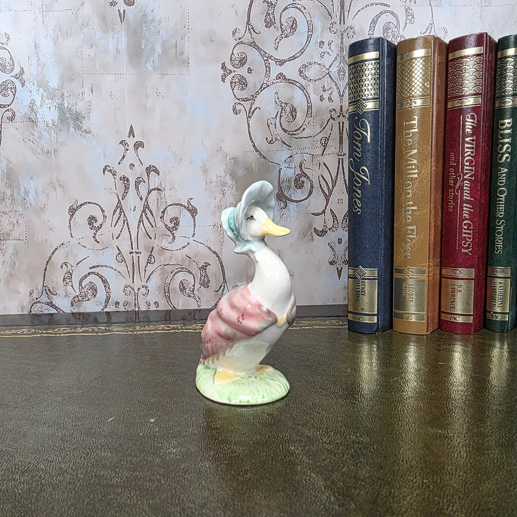 Royal Albert Jemima Puddleduck Figurine 1989 Beatrix Potter Bone China Boxed England Collectors Piece