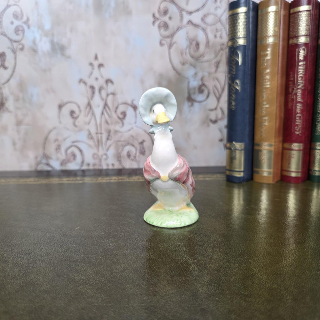 Royal Albert Jemima Puddleduck Figurine 1989 Beatrix Potter Bone China Boxed England Collectors Piece