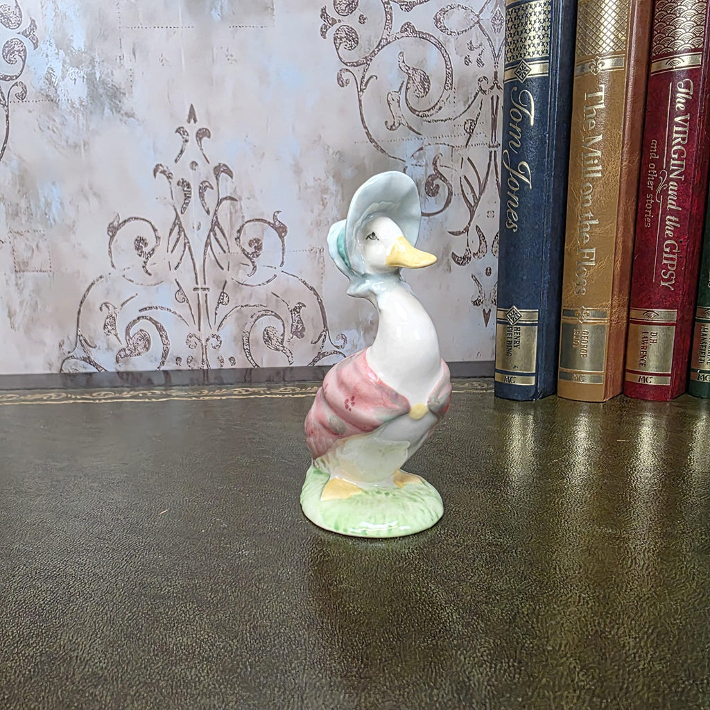 Royal Albert Jemima Puddleduck Figurine 1989 Beatrix Potter Bone China Boxed England Collectors Piece