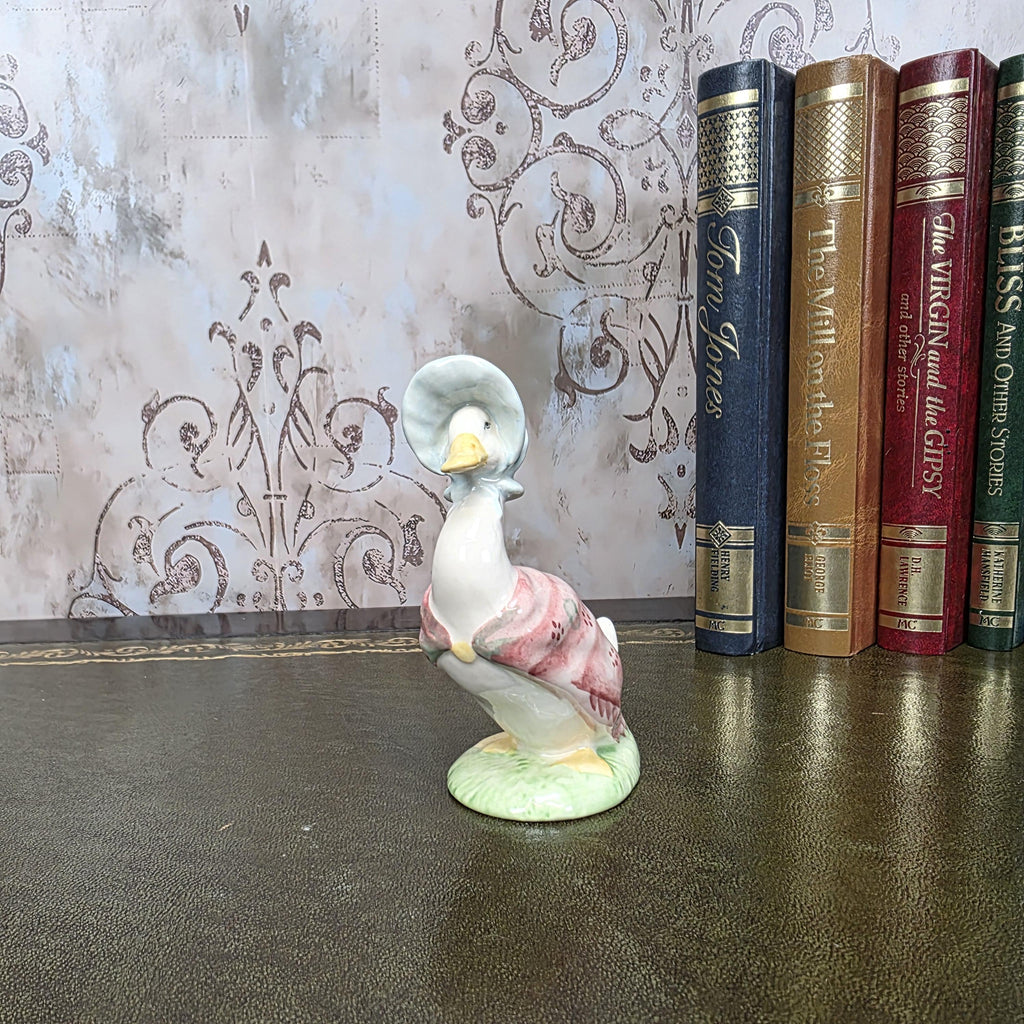 Royal Albert Jemima Puddleduck Figurine 1989 Beatrix Potter Bone China Boxed England Collectors Piece