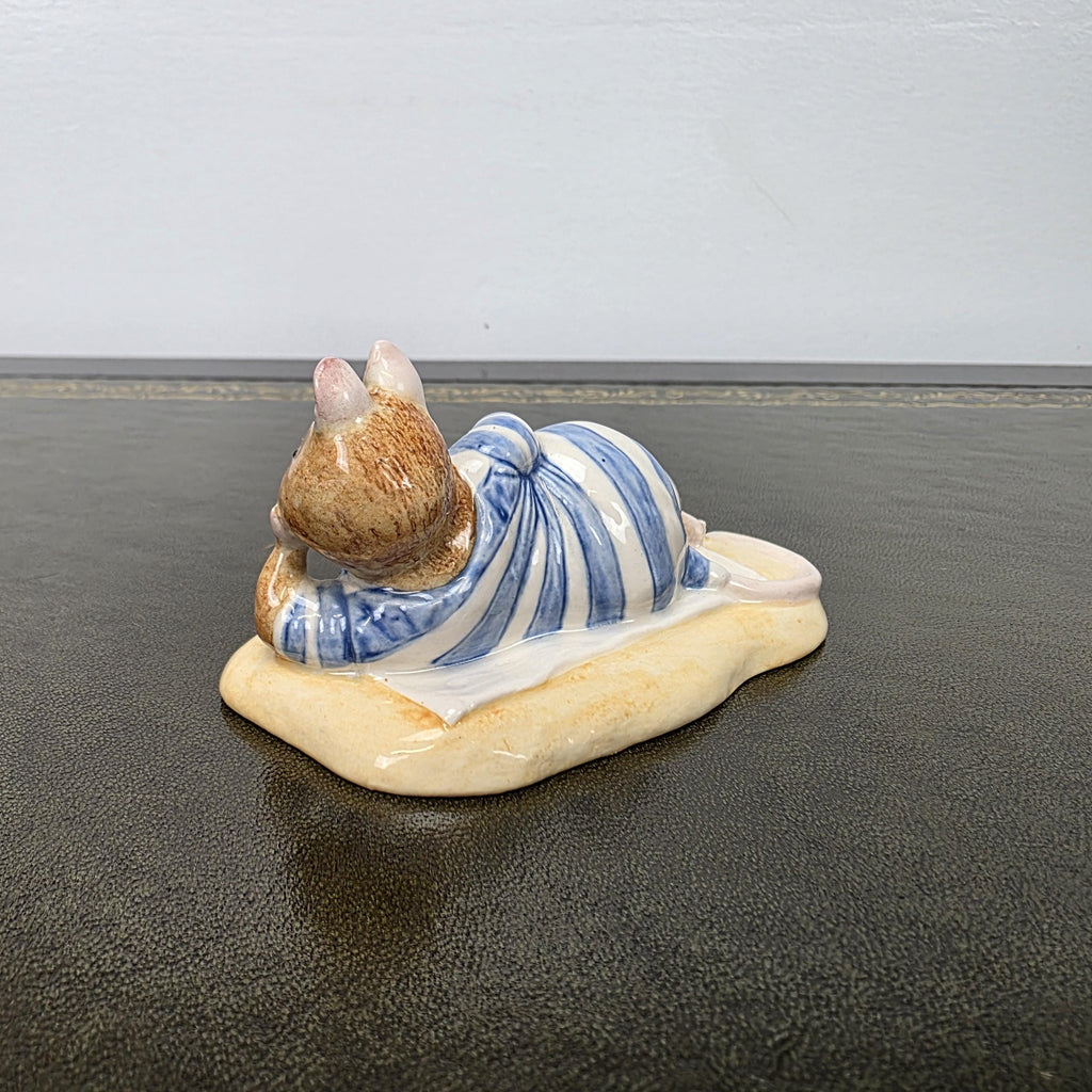 Royal Doulton Brambly Hedge Mr Saltapple Figurine DBH24 1992 England Mouse Porcelain Figure Collectible